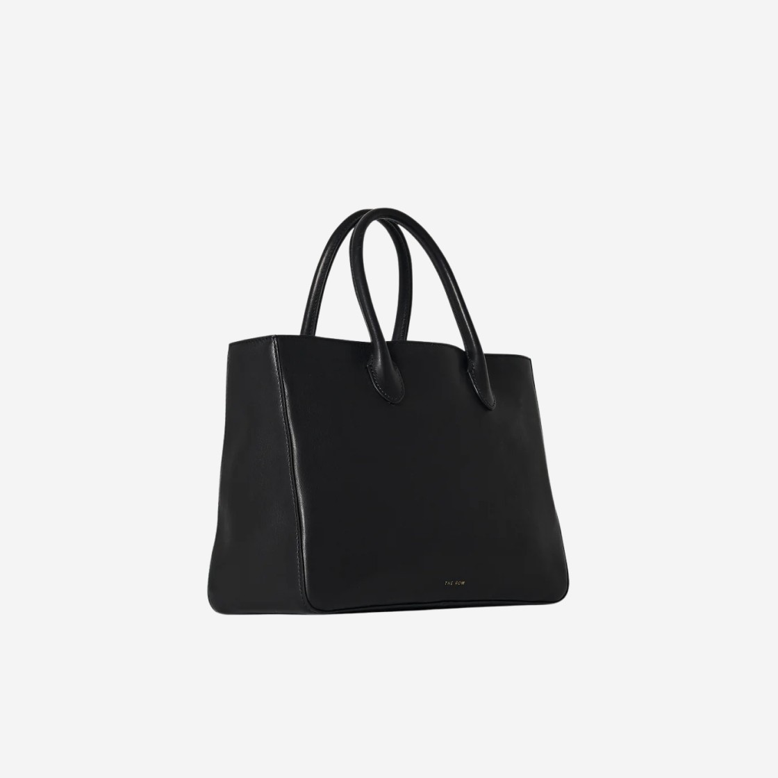 The Row Small E/W Day Luxe Bag in Leather Black 상세 이미지 2