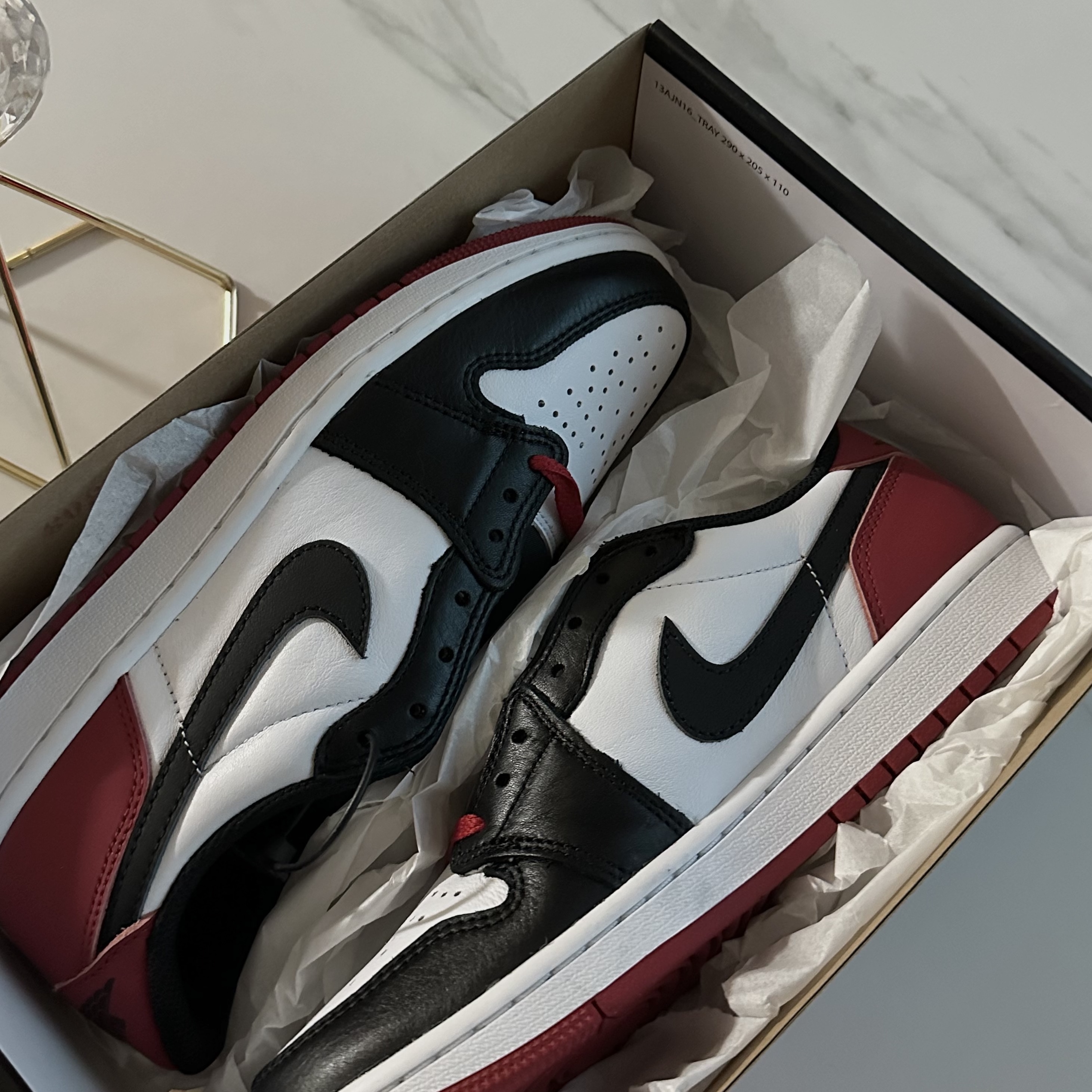 Jordan 1 Retro Low OG Black Toe 착용 스타일