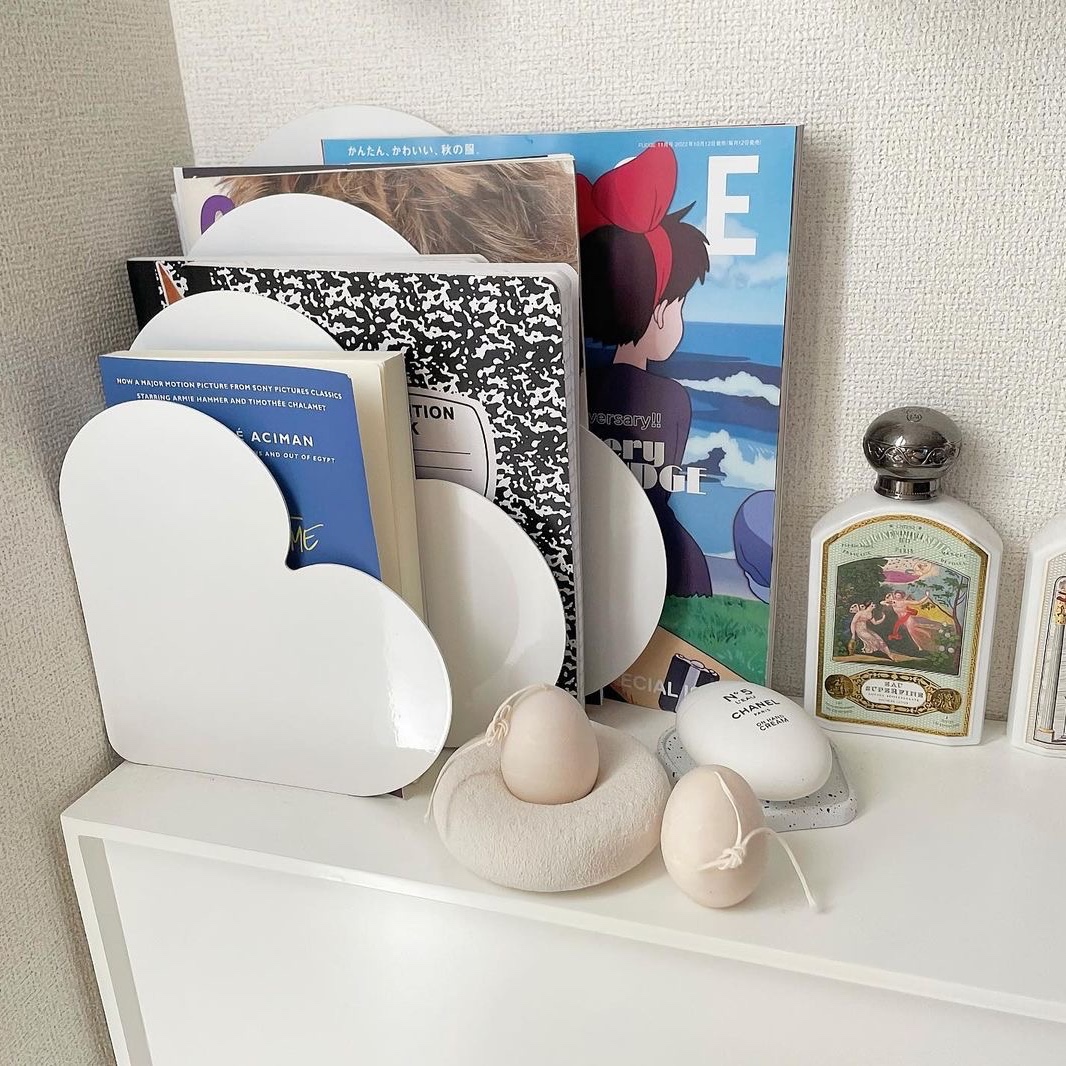 [예약 배송] Clu. Ppp Heart Rack White, [예약 배송] Clu. Ppp Heart Rack Matt Black 착용 스타일