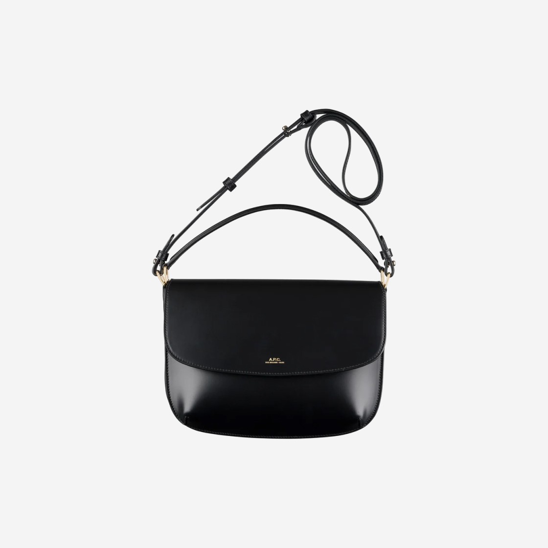 A.P.C. Sarah Shoulder A Strap Bag Black 상세 이미지 1