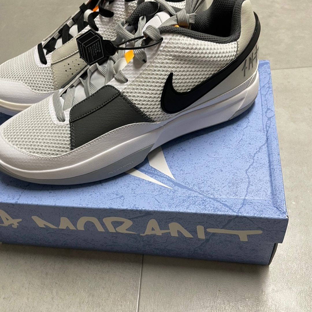 Nike Ja 1 EP Light Smoke Grey 착용 스타일 - 3