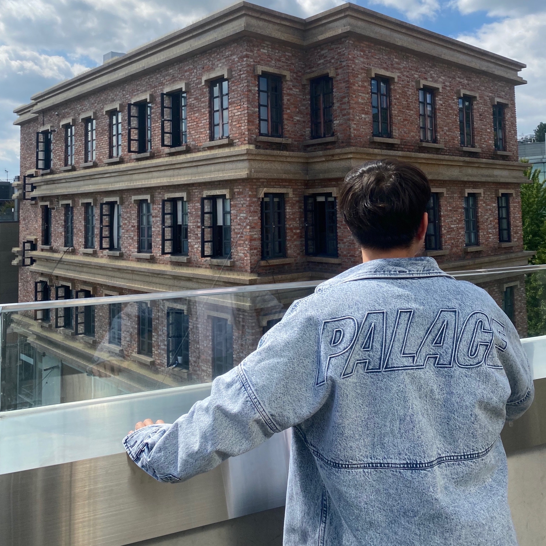 Palace Denim Bossy Shirt Blue - 21SS 착용 스타일