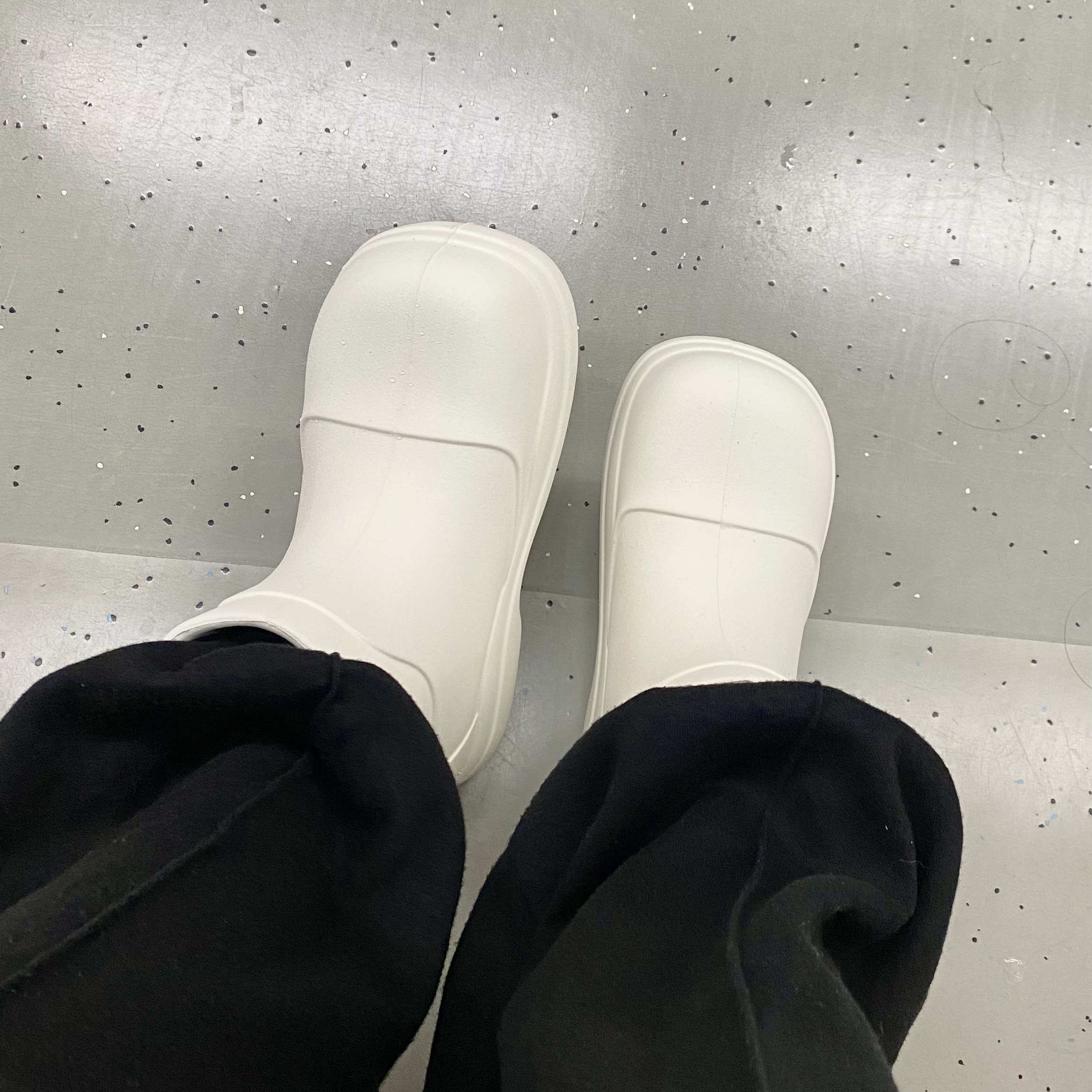 (W) Rockfishweatherwear Hayden Boots White 착용 스타일