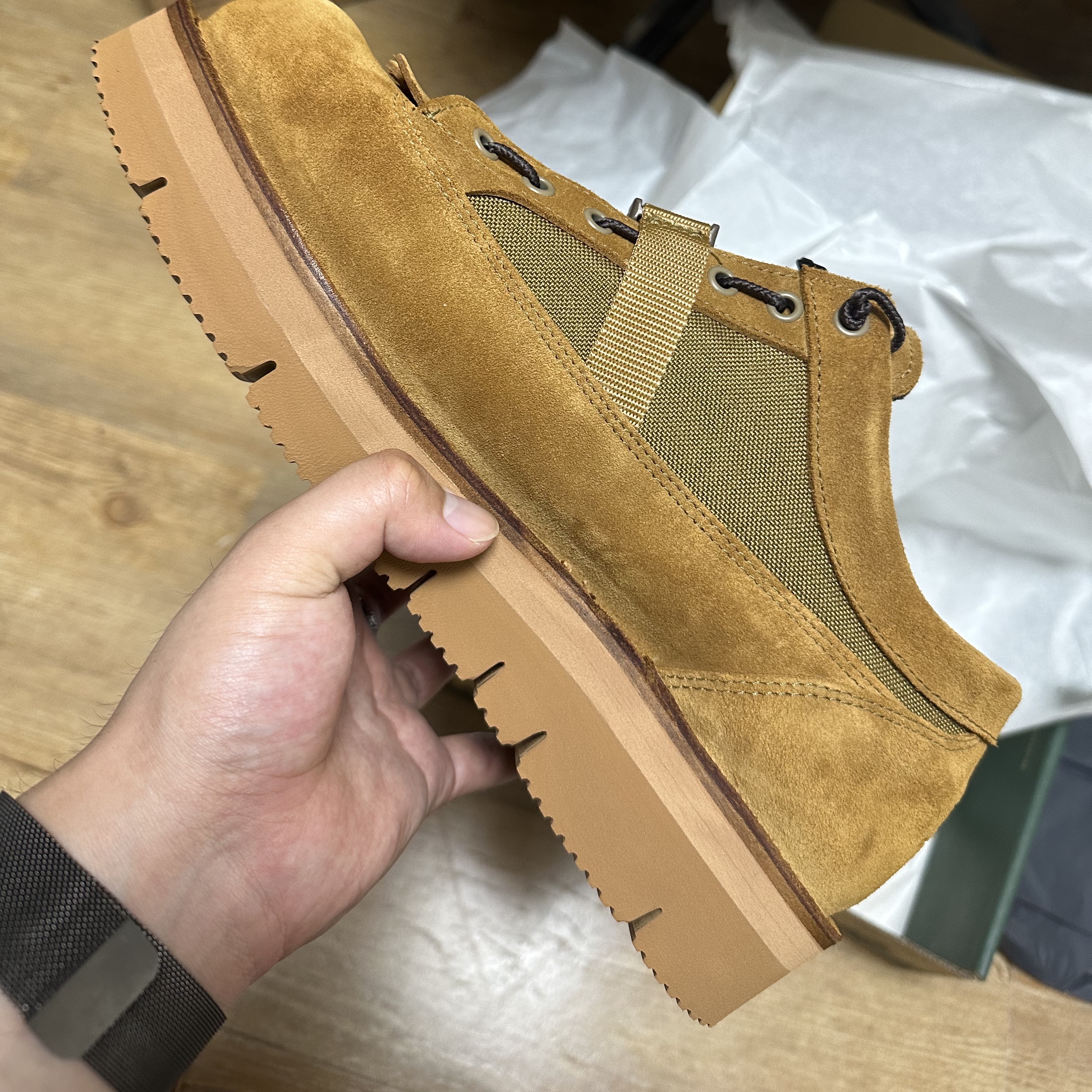 Grip Swany x Danner Bush Boots Coyote Collection 착용 스타일 - 2