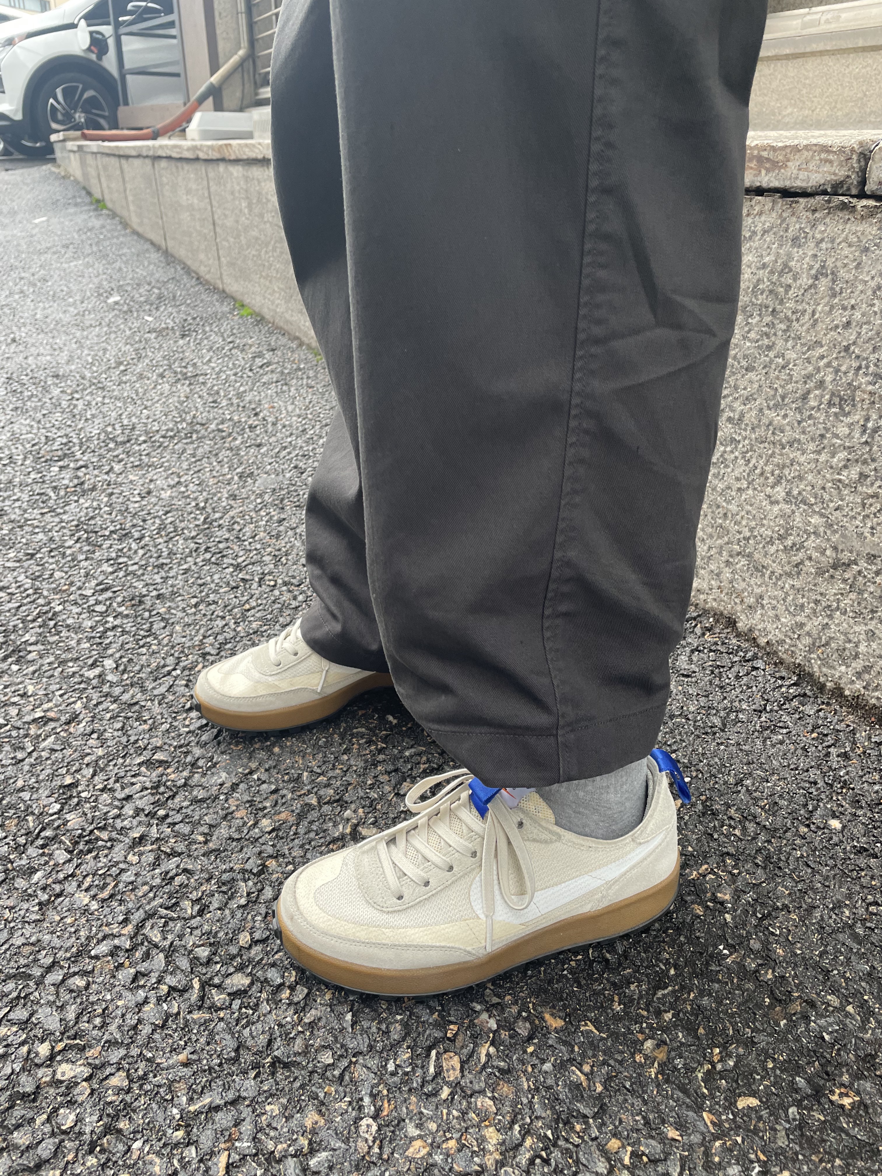 Nike x Tom Sachs General Purpose Shoe Light Cream 착용 스타일 - 1