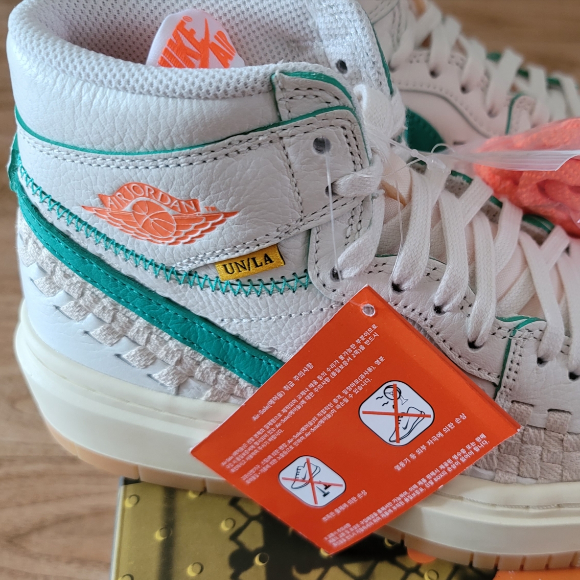 (W) Jordan 1 x Bephies Beauty Supply x Union Elevate High SP Summer  '96 착용 스타일 - 4