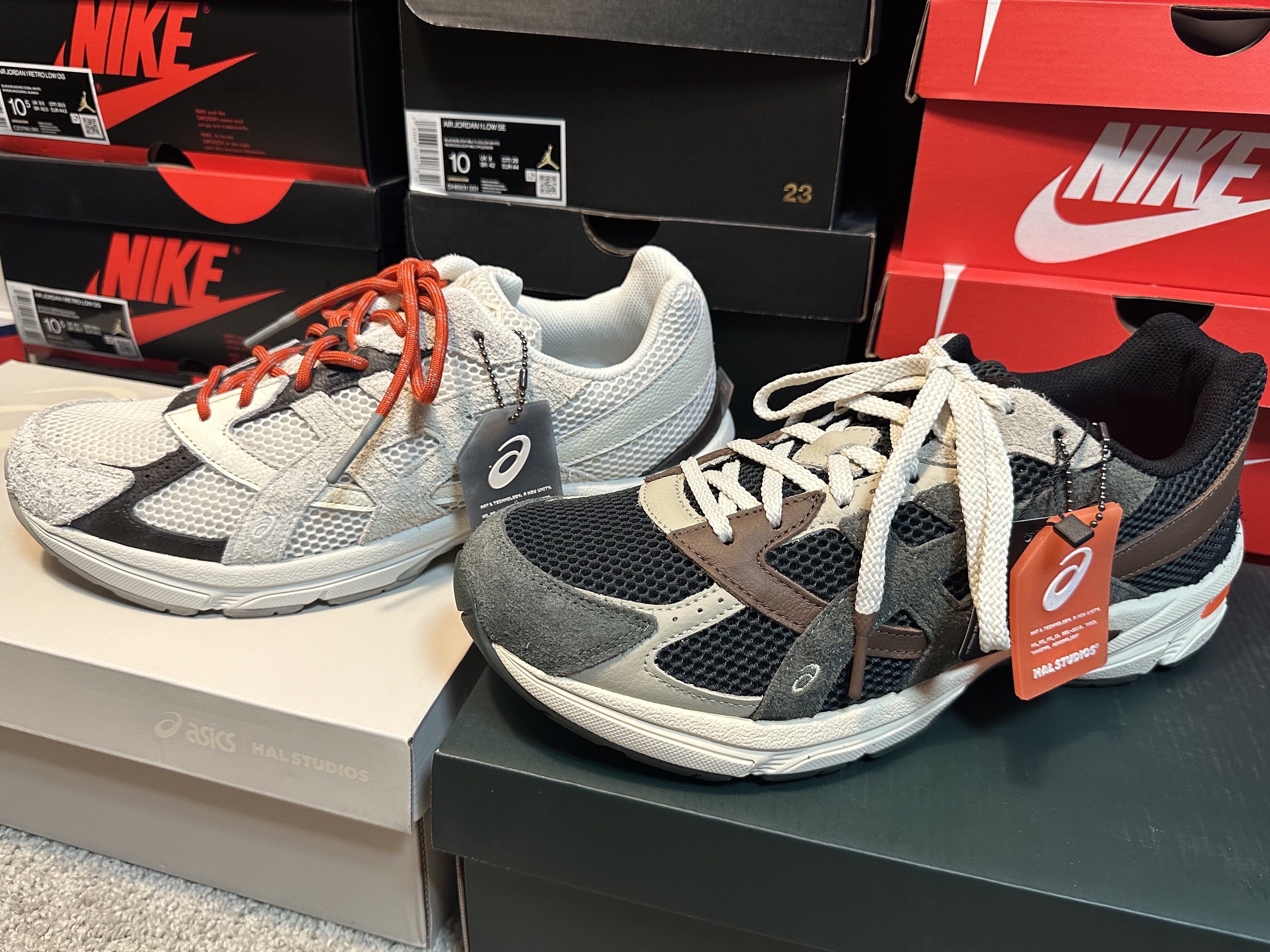 Asics x Hal Studios Gel-1130 MK-III Glacier, Asics x Hal Studios Gel-1130 MK-II Forest 착용 스타일 - 2