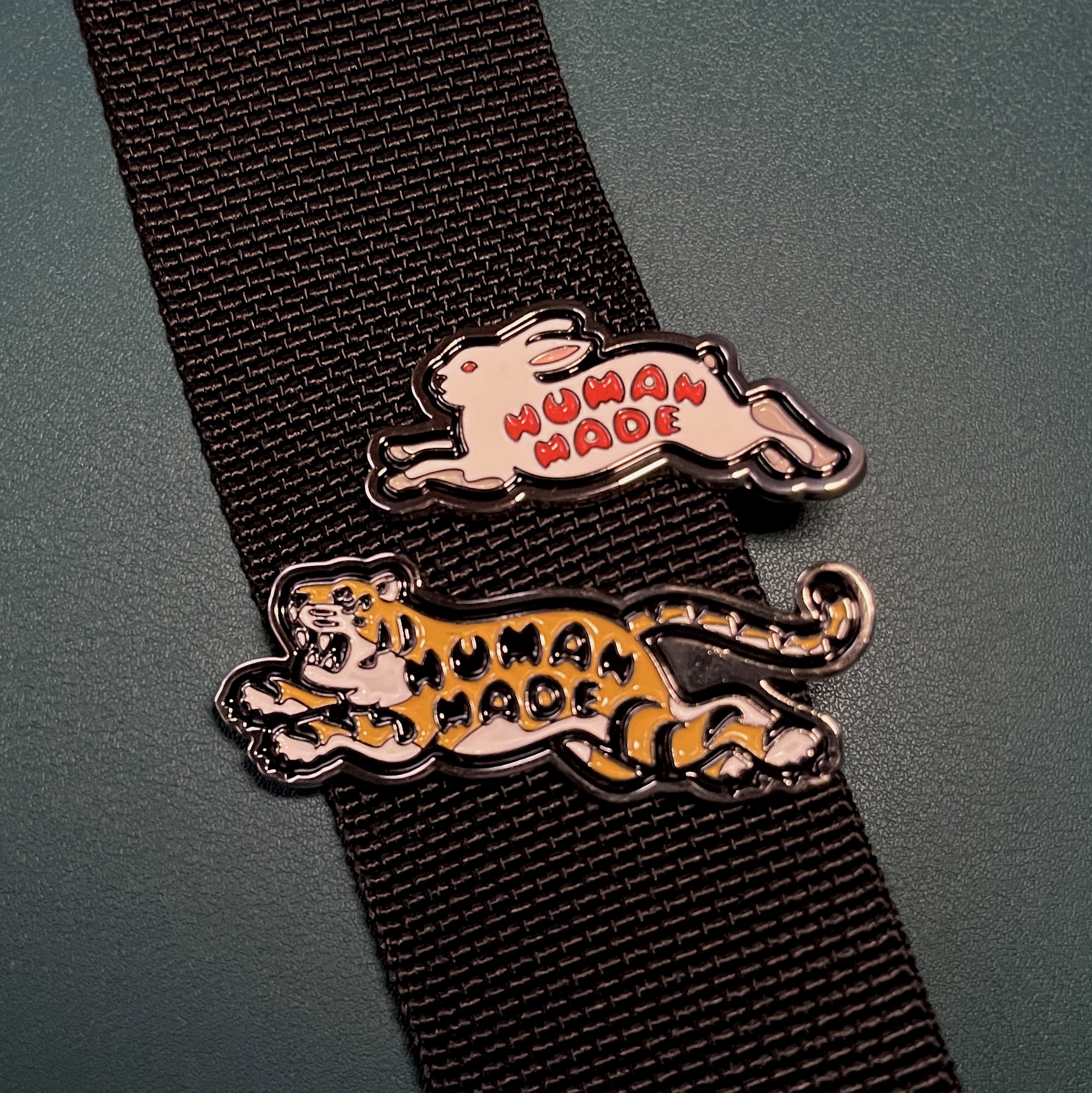Human Made Animal Pin Set #1 Silver 착용 스타일