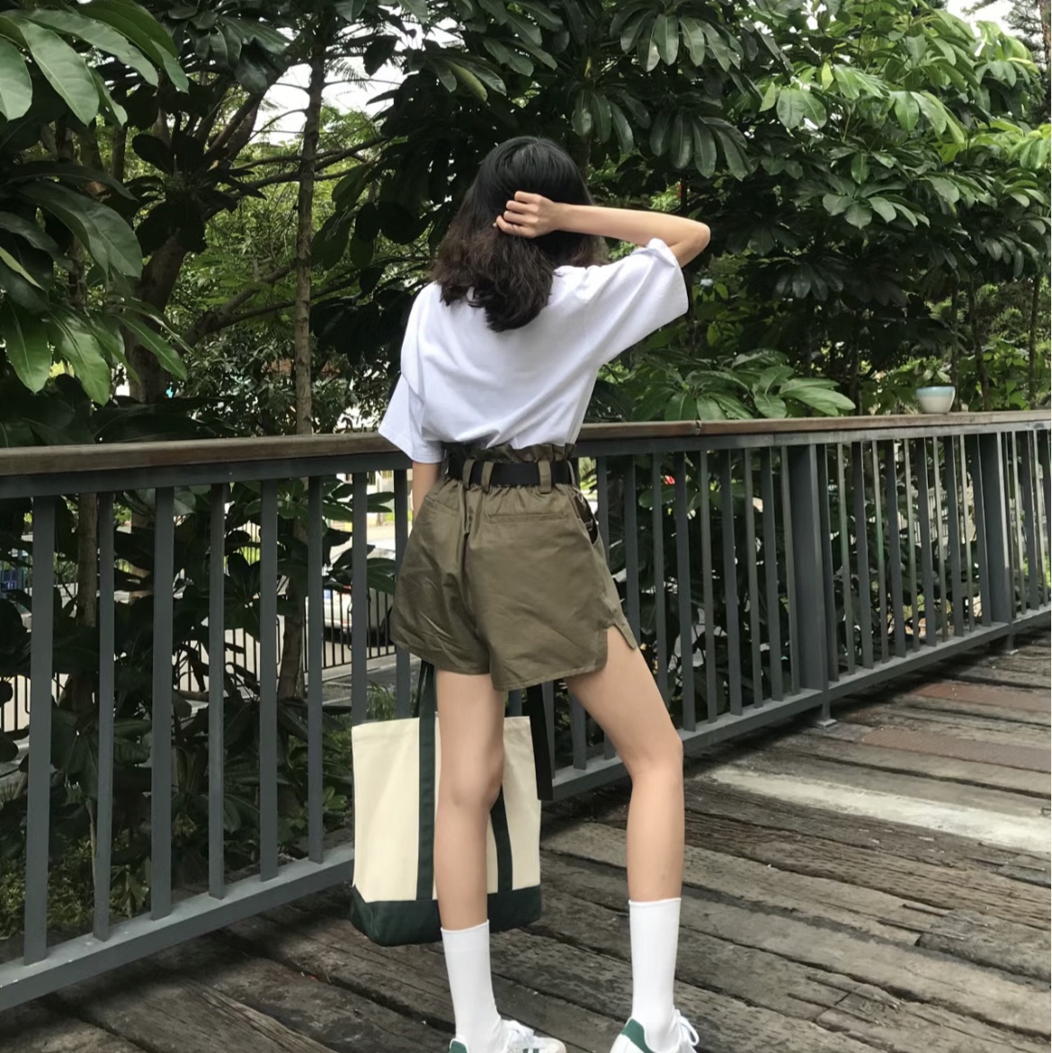 Adidas Samba OG White Green 착용 스타일 - 3