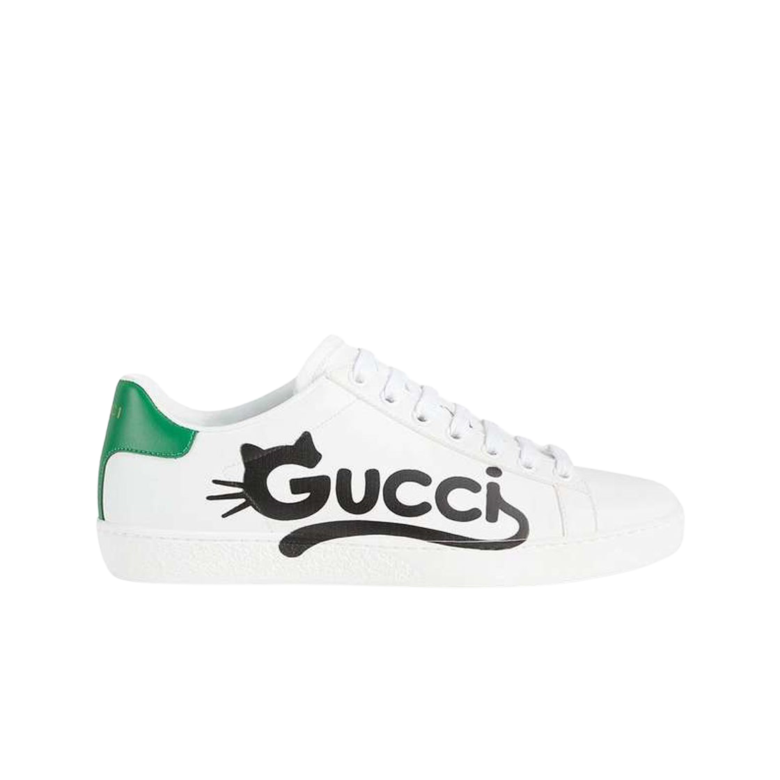 (W) 구찌 에이스 키튼 자수 스니커즈 화이트((W) Gucci Ace Kitten Embroidered Sneakers White) - 1
