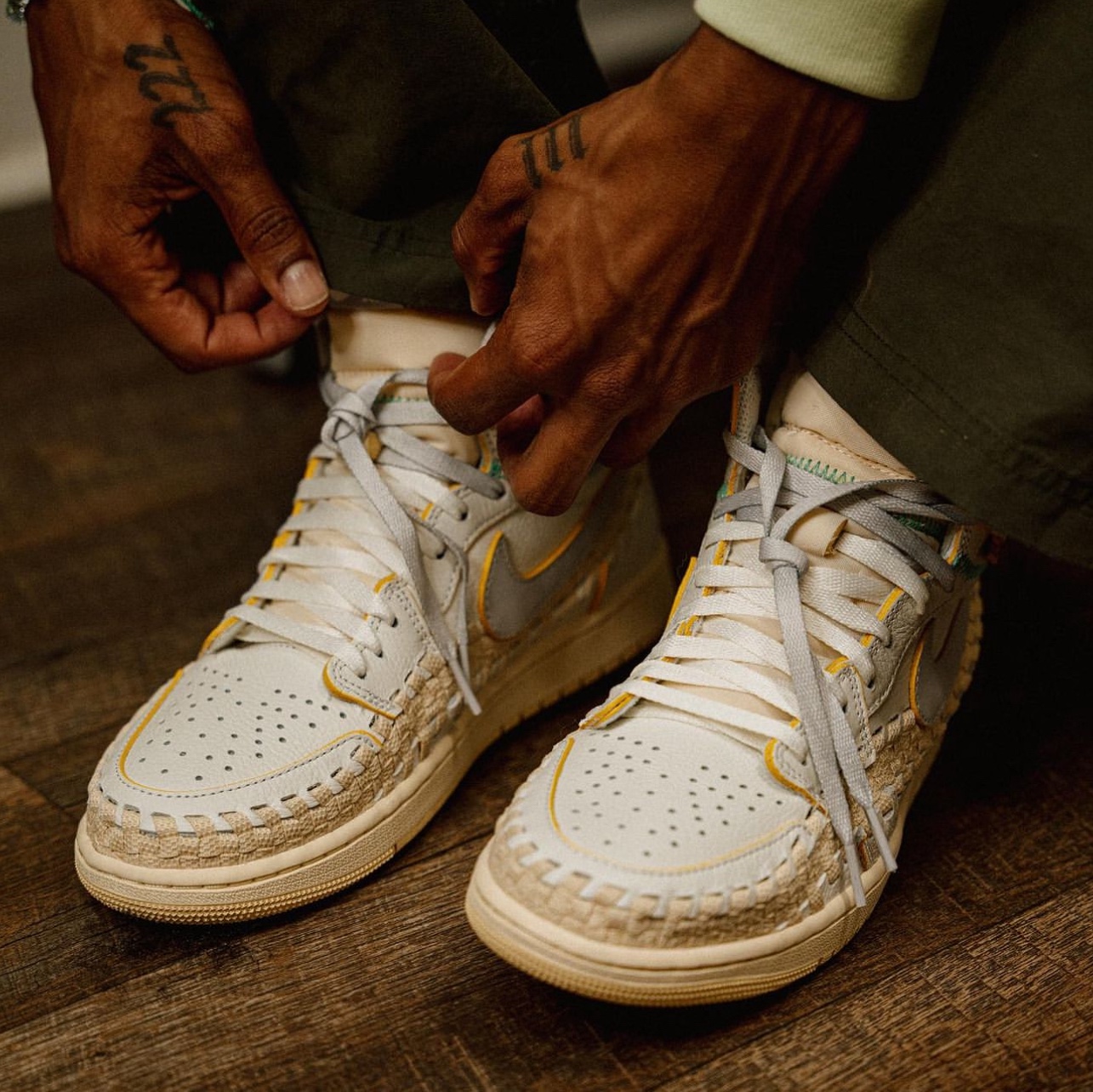 Jordan 1 x Bephies Beauty Supply x Union Retro High OG SP Summer '96 착용 스타일 - 2