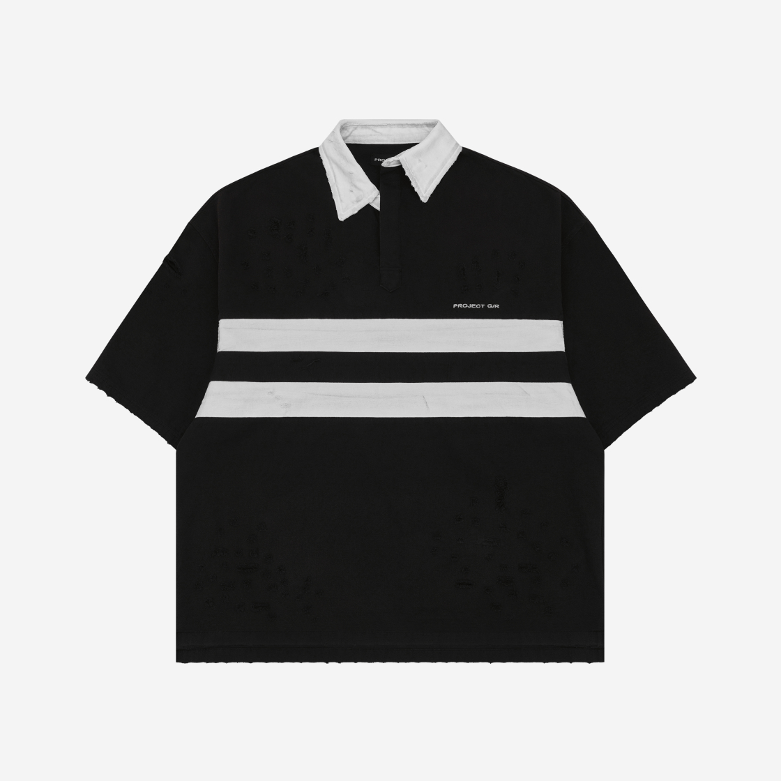 Project G/R Bullied Polo Shirts Black