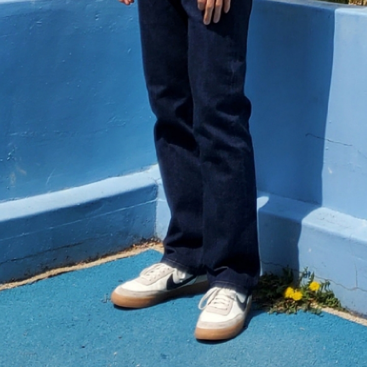 Nike x J.Crew Killshot 2 Sail Midnight Navy 착용 스타일