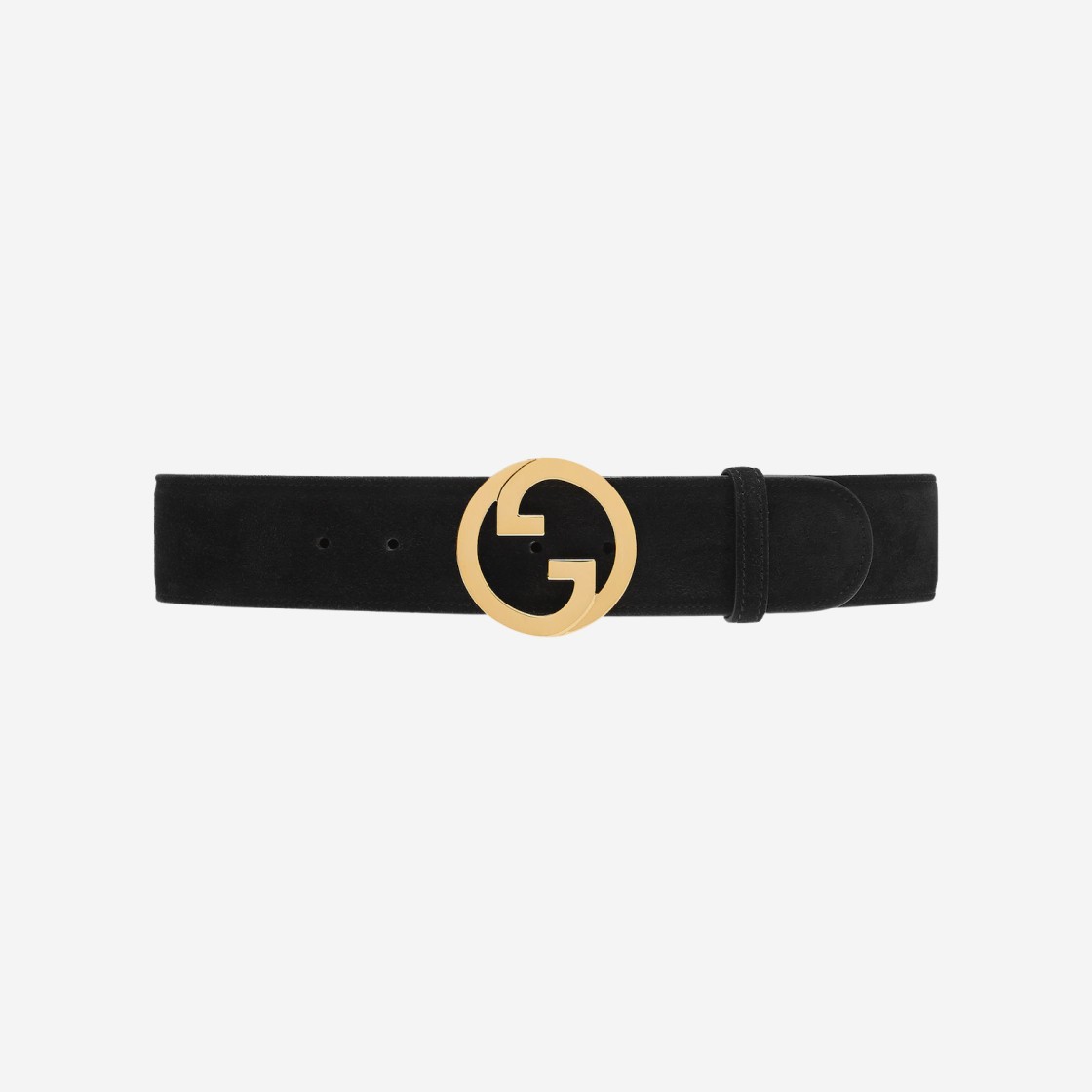 (W) Gucci Blondie Wide Belt Black 상세 이미지 1