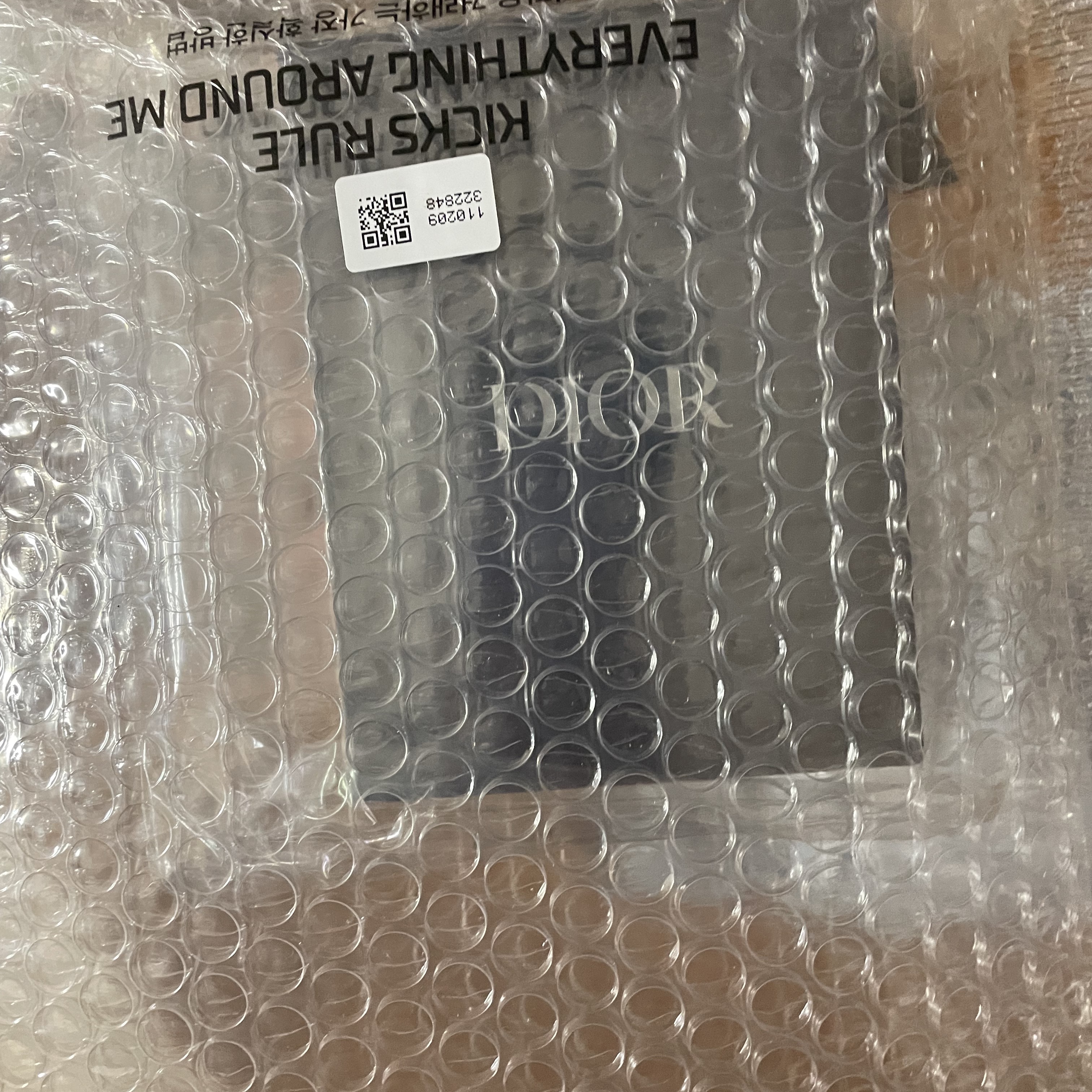 Dior Card Holder Black Dior Oblique Jacquard 착용 스타일 - 2