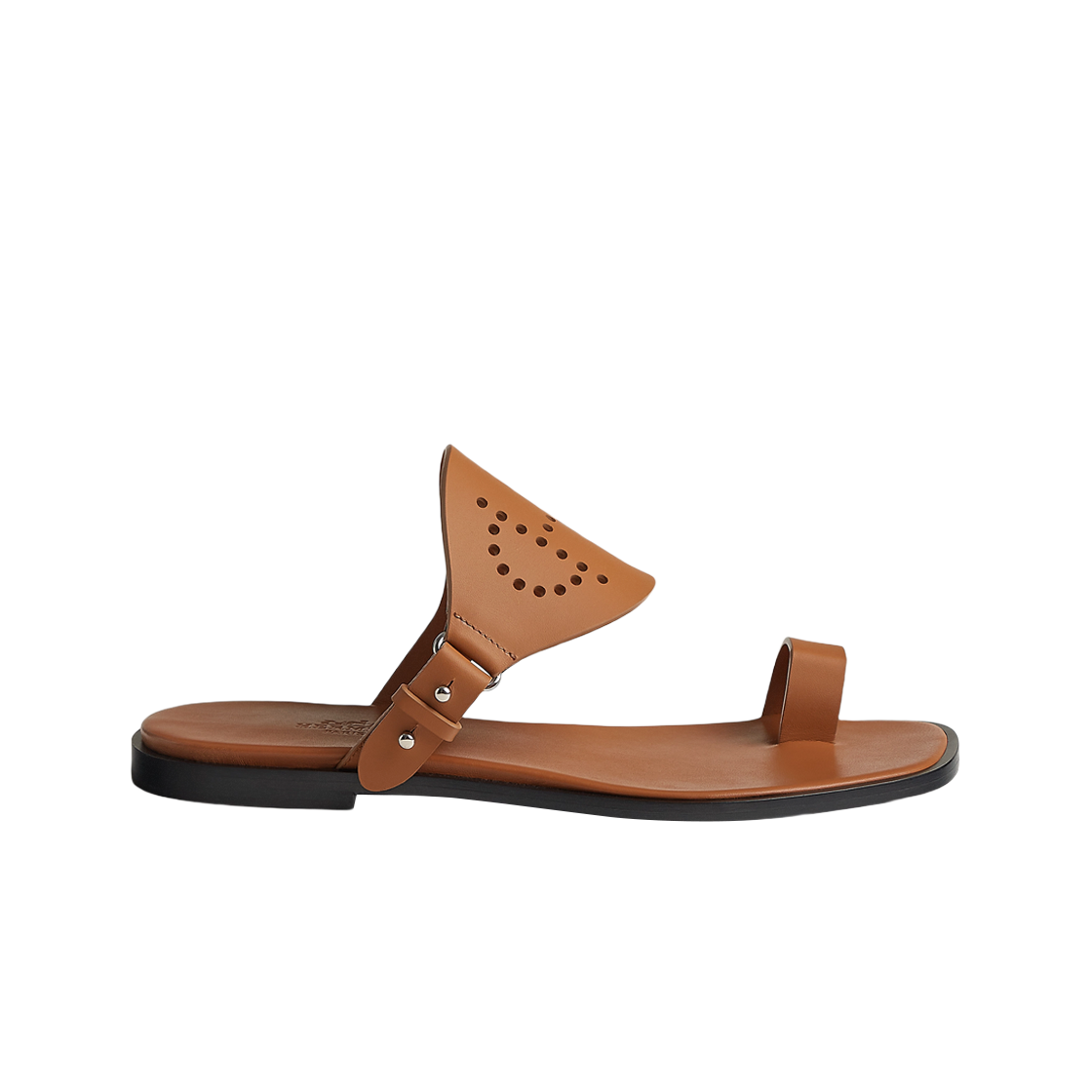 (W) 에르메스 헤라 샌들 카프스킨 & 나뛰렐((W) Hermes Hera Sandal Calfskin & Naturel) - 1
