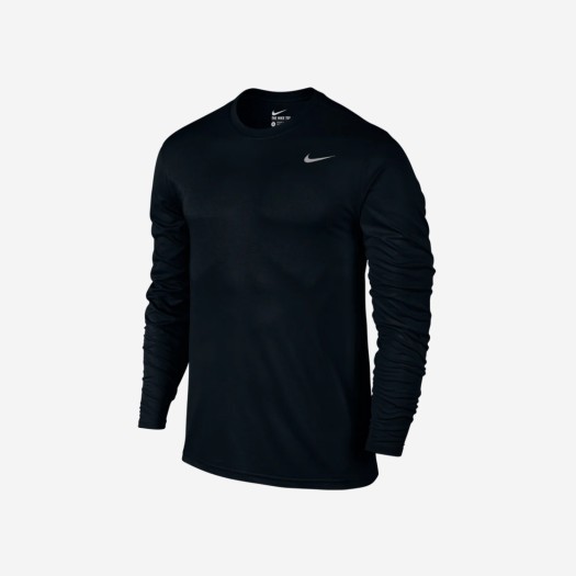 나이키 드라이핏 트레이닝 롱슬리브 티셔츠 블랙 - US/EU