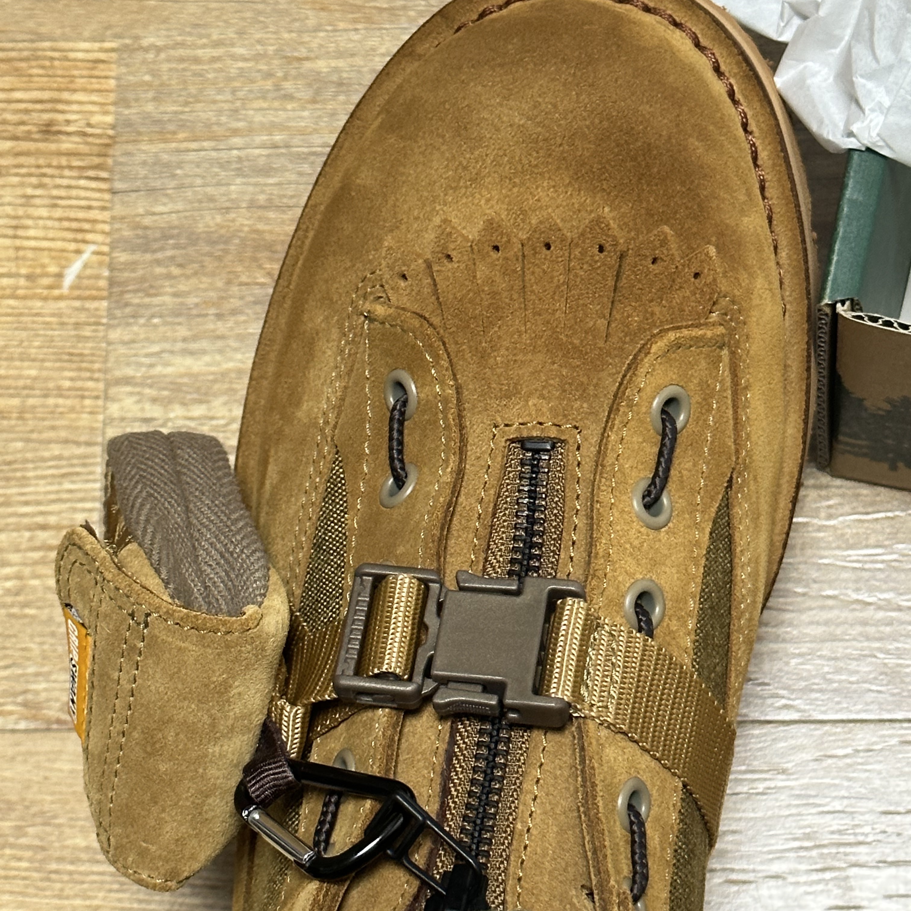 Grip Swany x Danner Bush Boots Coyote Collection 착용 스타일 - 4