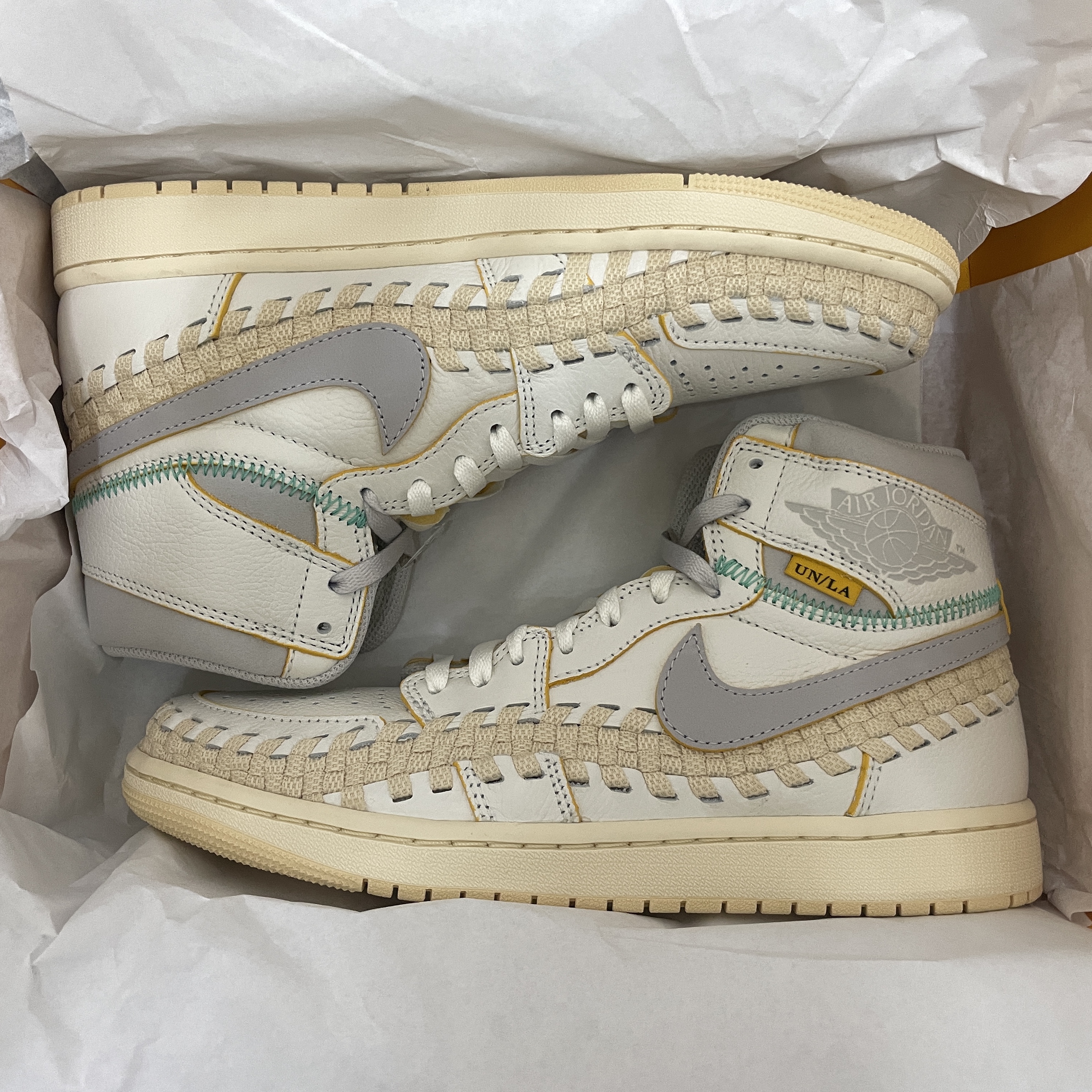 Jordan 1 x Bephies Beauty Supply x Union Retro High OG SP Summer '96 착용 스타일 - 4