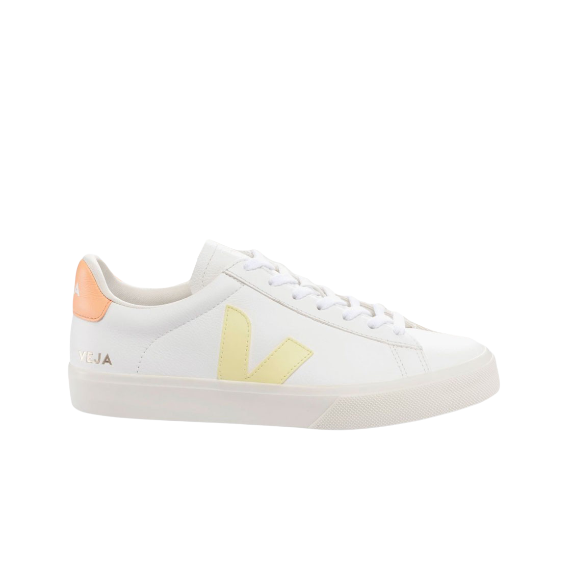 베자 캄포 크롬프리 레더 화이트 선 피치(Veja Campo Chromefree Leather White Sun Peach) - 1
