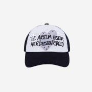 The Museum Visitor Heart Patch Stud Ballcap Black