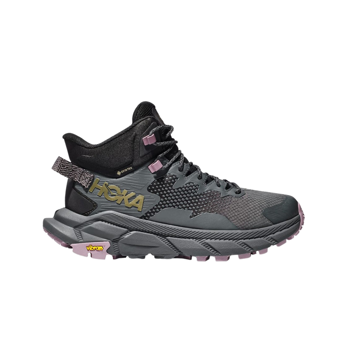 1123166-BCSTL (W) Hoka Trail Code GTX Black Castlerock