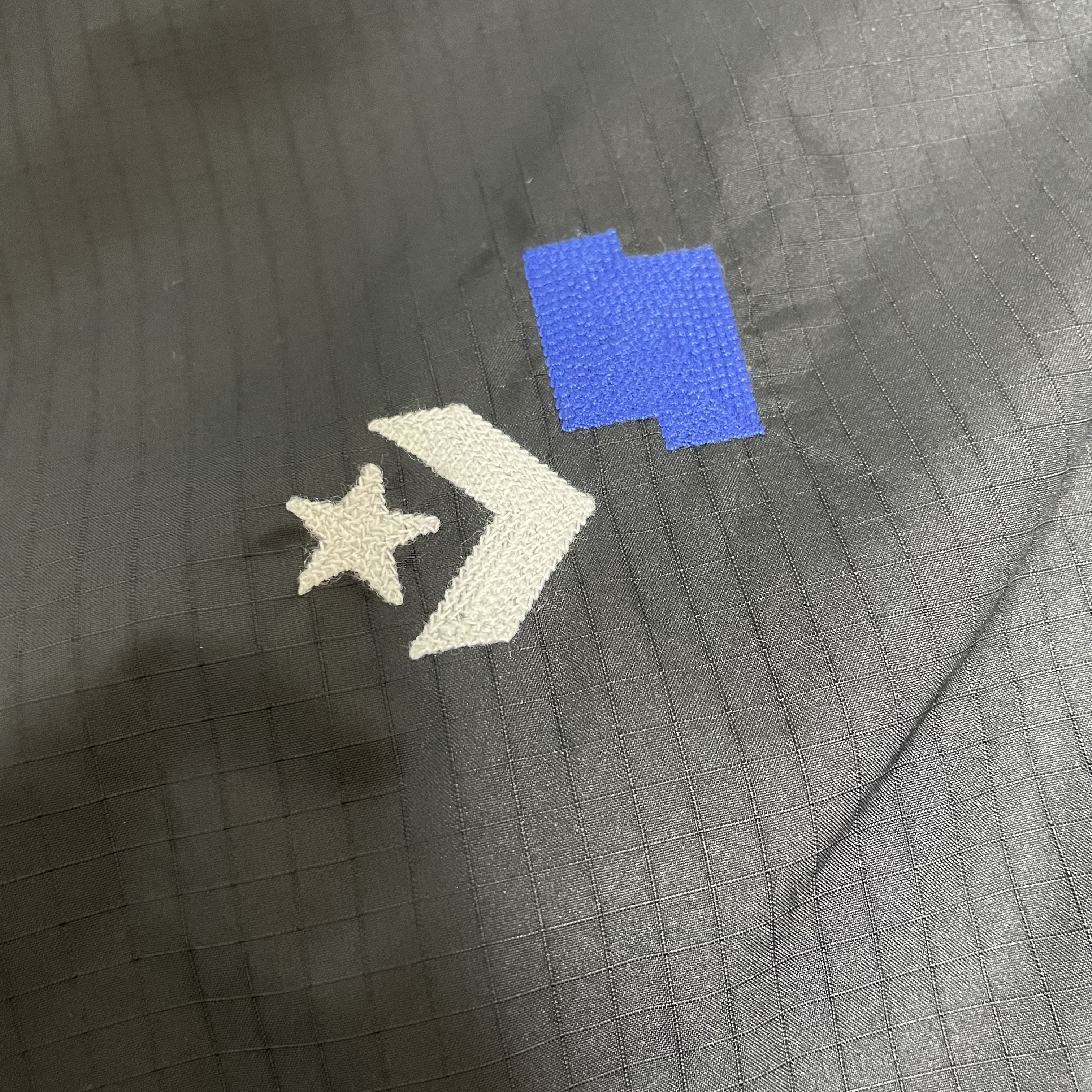 Converse x Ader Error Shapes Light Jacket Converse Black 착용 스타일