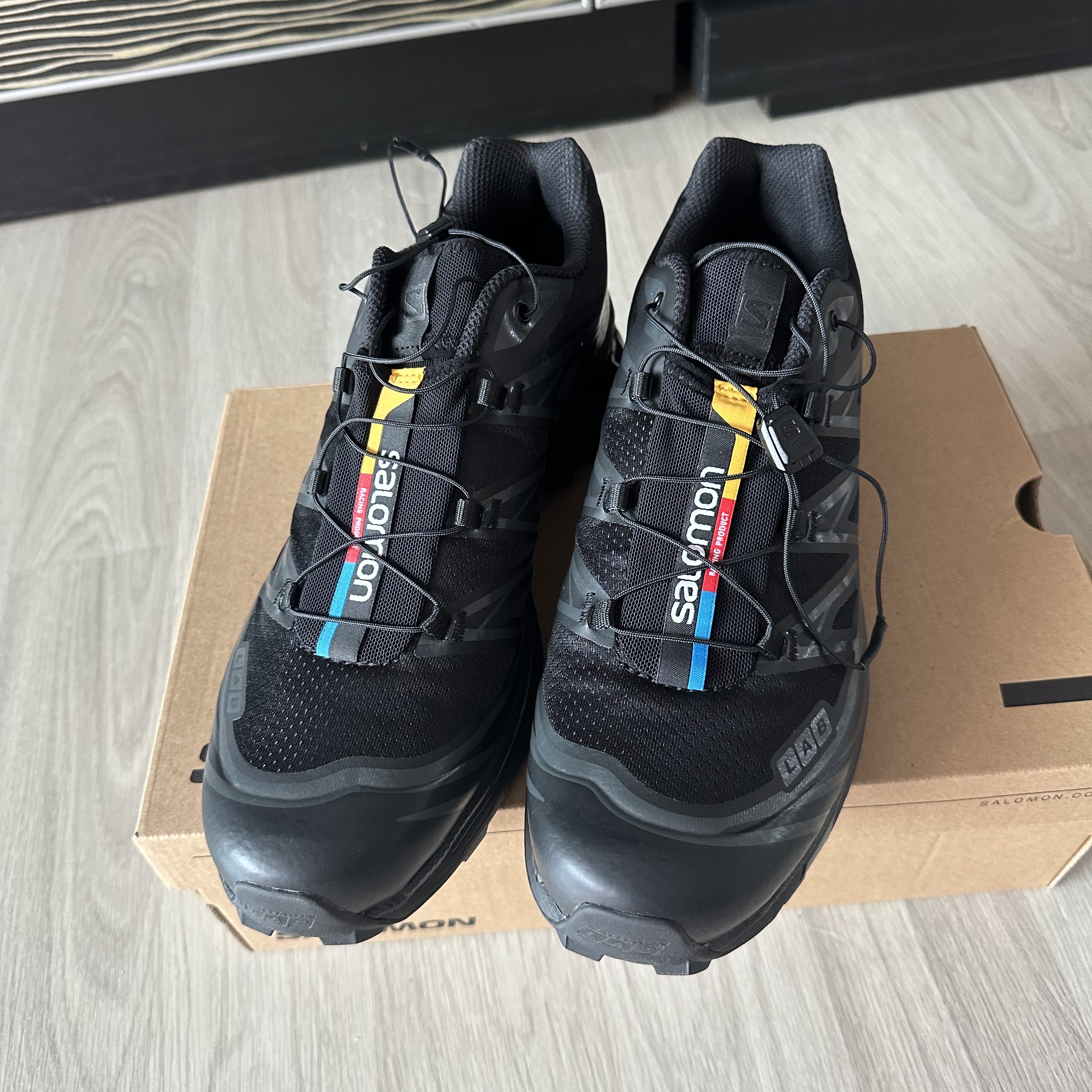 Salomon XT-6 ADV Black 착용 스타일 - 2