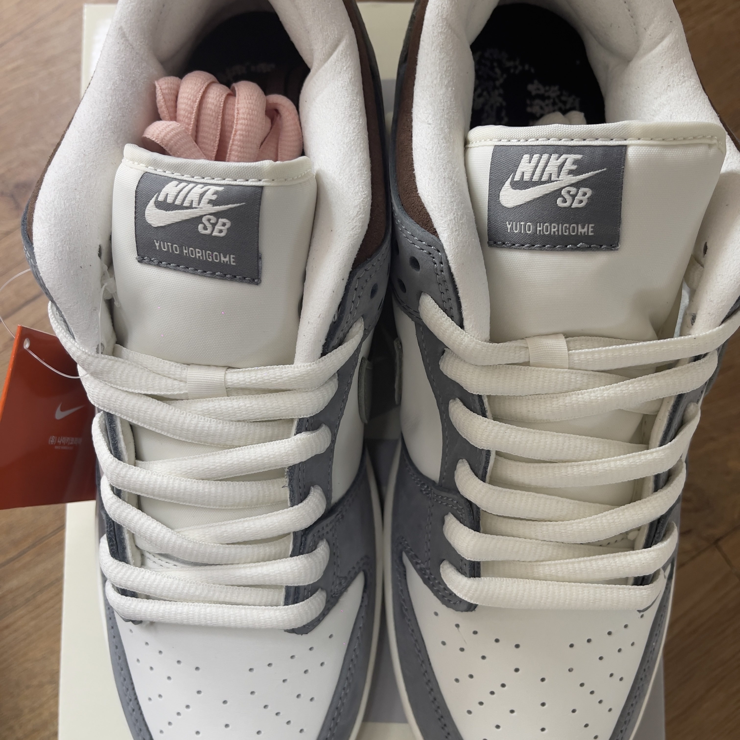 Nike x Yuto Horigome SB Dunk Low Wolf Grey 착용 스타일 - 2