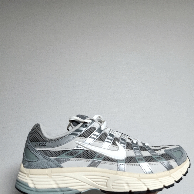 Nike P-6000 Flat Pewter Light Iron Ore 착용 스타일 - 4