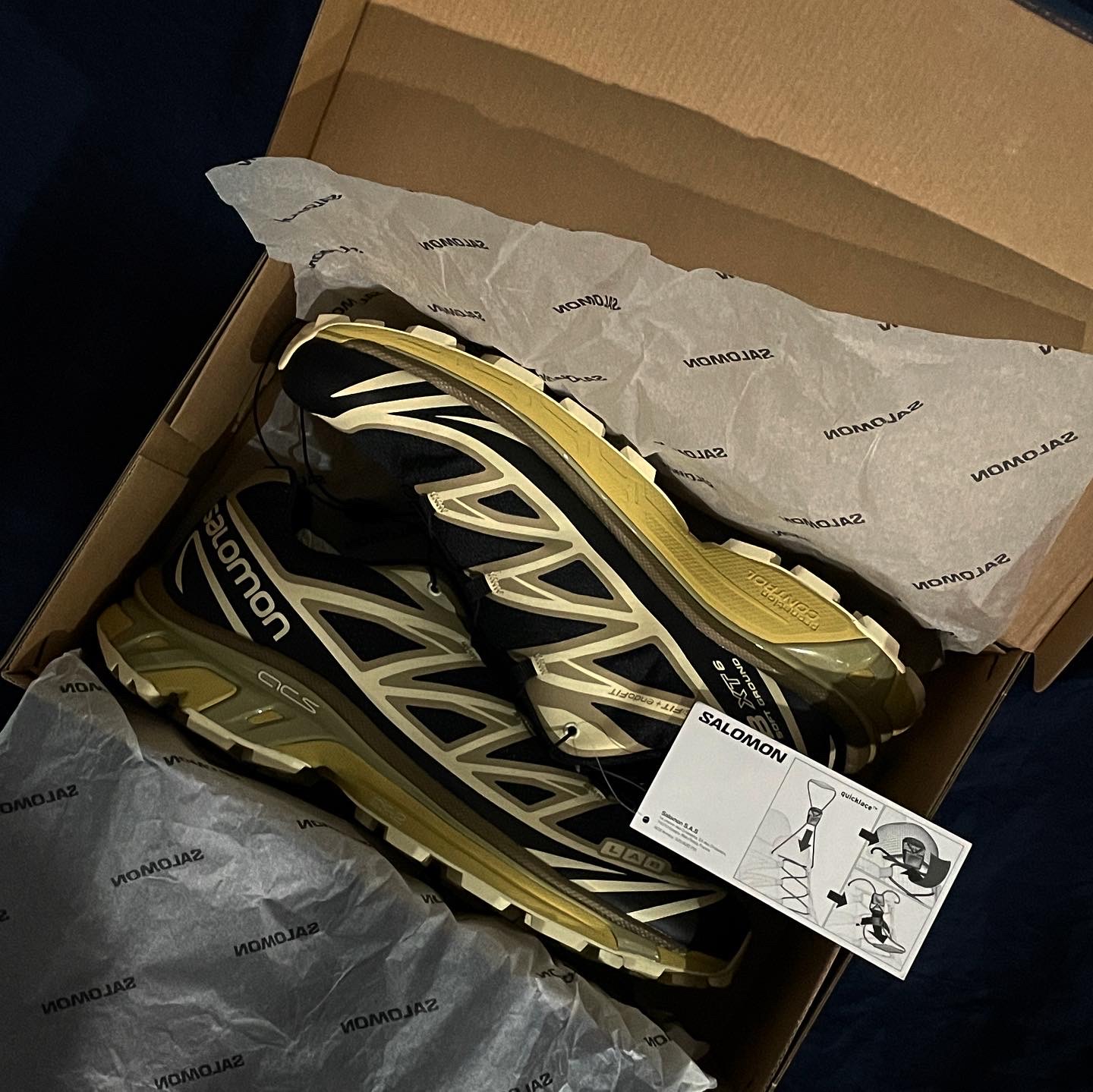 Salomon x END. XT-6 Dark Truffle 착용 스타일 - 2