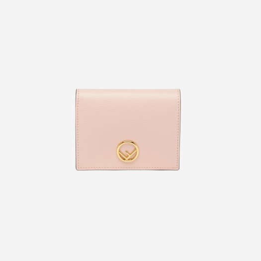 펜디 레더 컴팩트 지갑 핑크