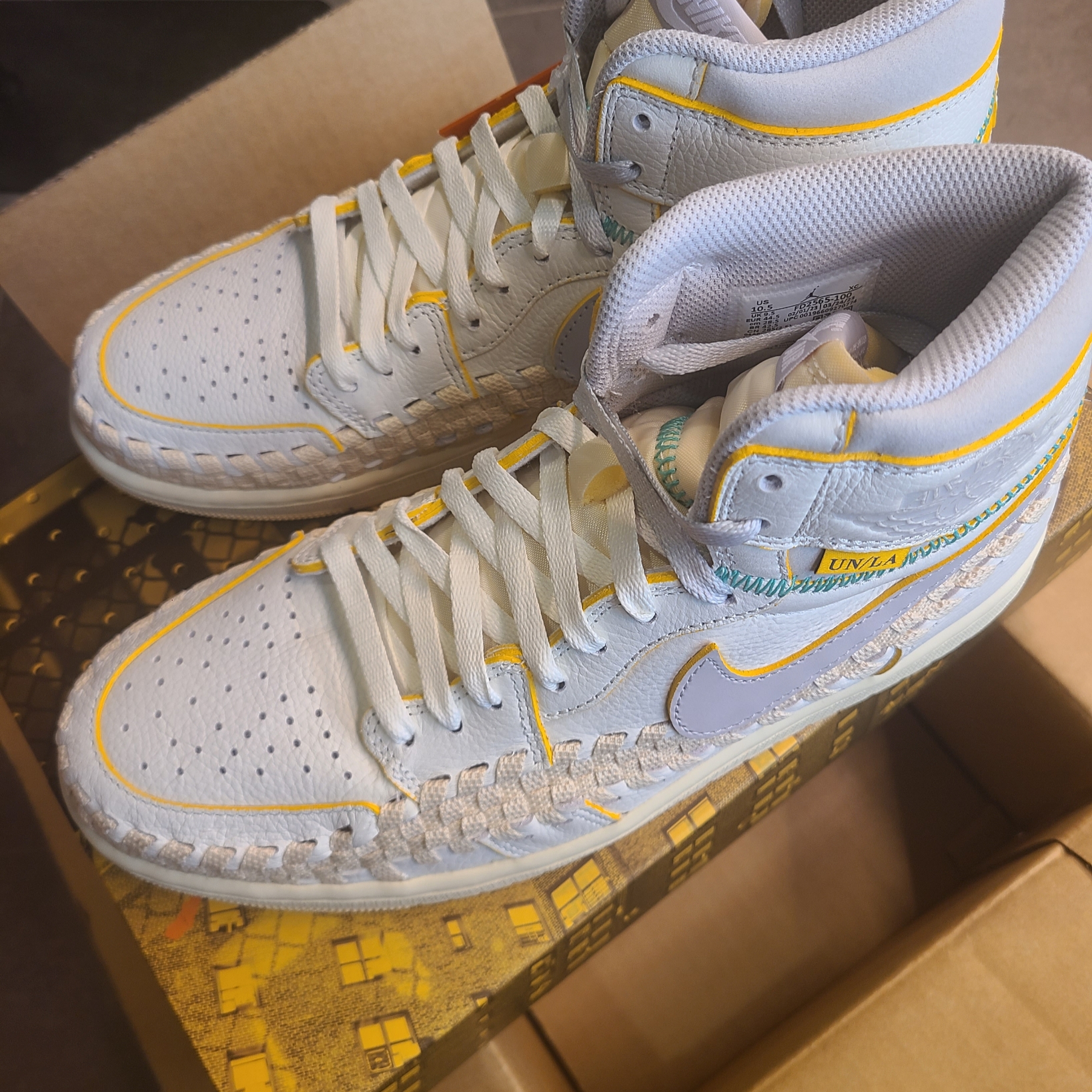 Jordan 1 x Bephies Beauty Supply x Union Retro High OG SP Summer '96 착용 스타일 - 1