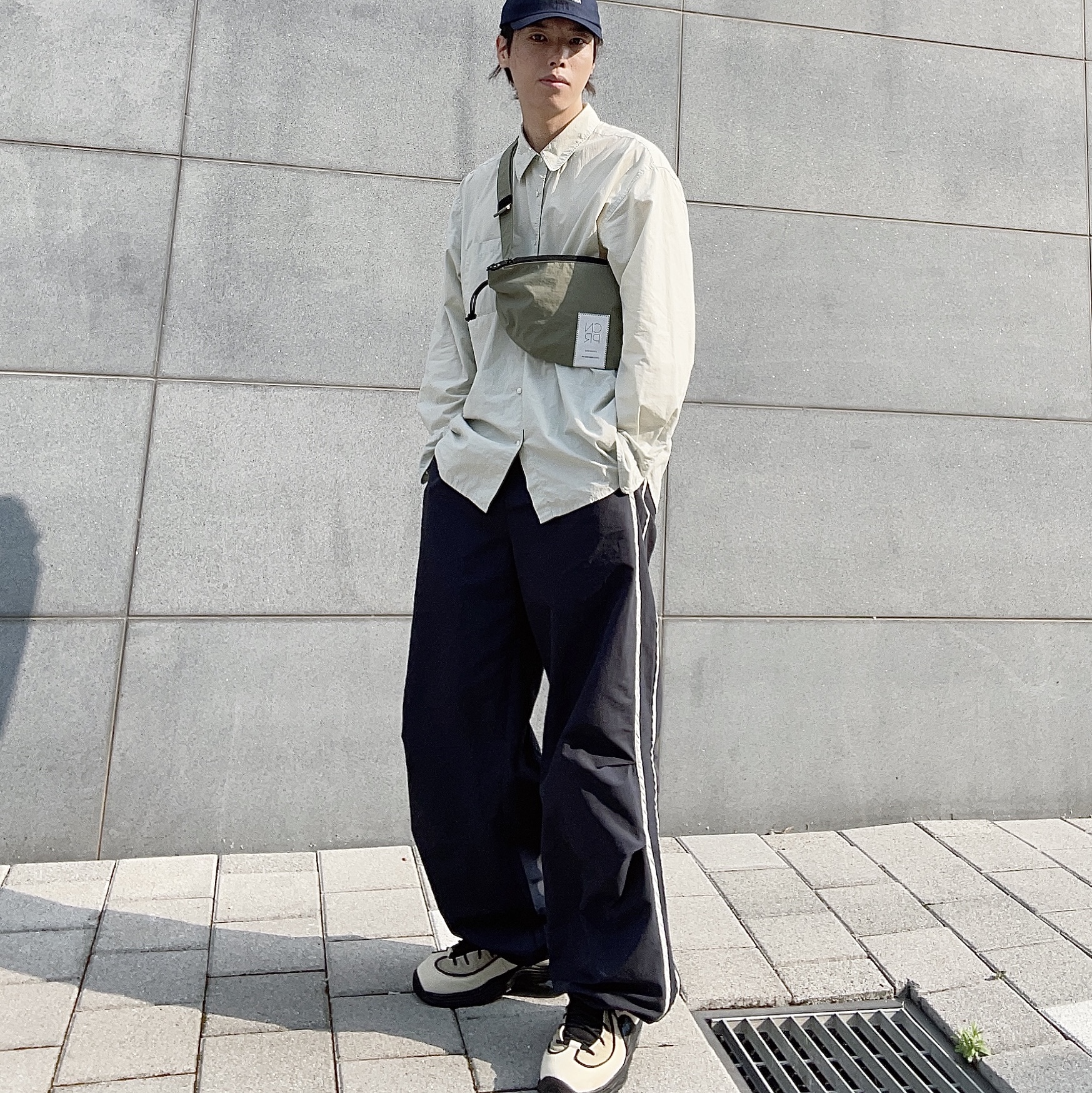 Nike x Stussy Air Penny II Rattan and Limestone 착용 스타일 - 2