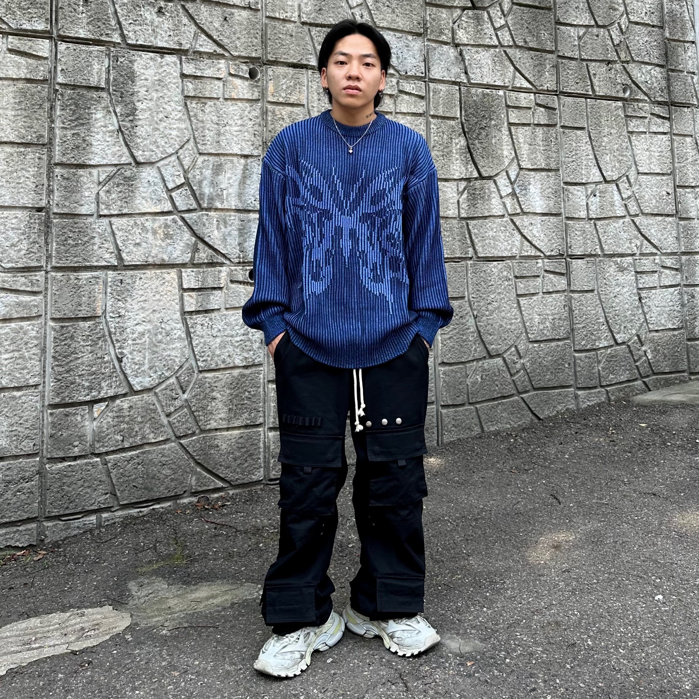 Balenciaga Track.2 Sneakers White 착용 스타일 - 2
