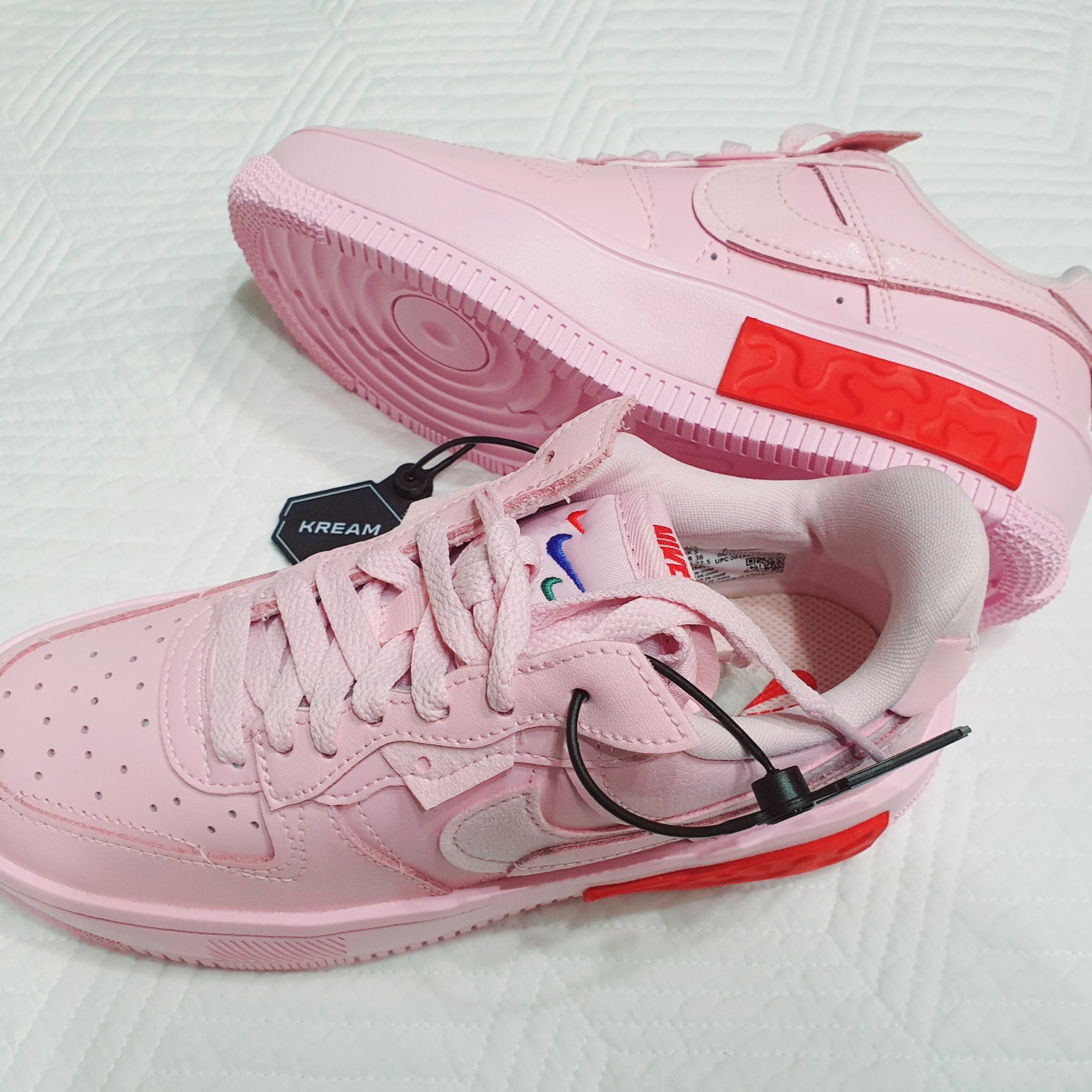 (W) Nike Air Force 1 Fontanka Pink Foam 착용 스타일