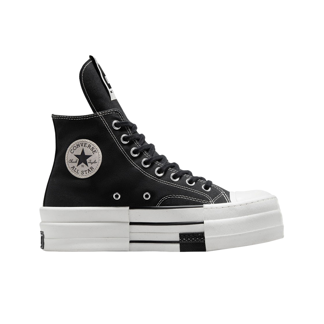 A04954C Converse x Drkshdw DBL Drkstar Chuck 70 Hi Black
