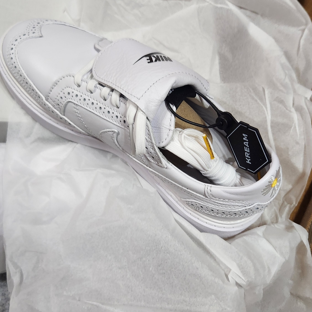 Nike x Peaceminusone Kwondo1 White 착용 스타일