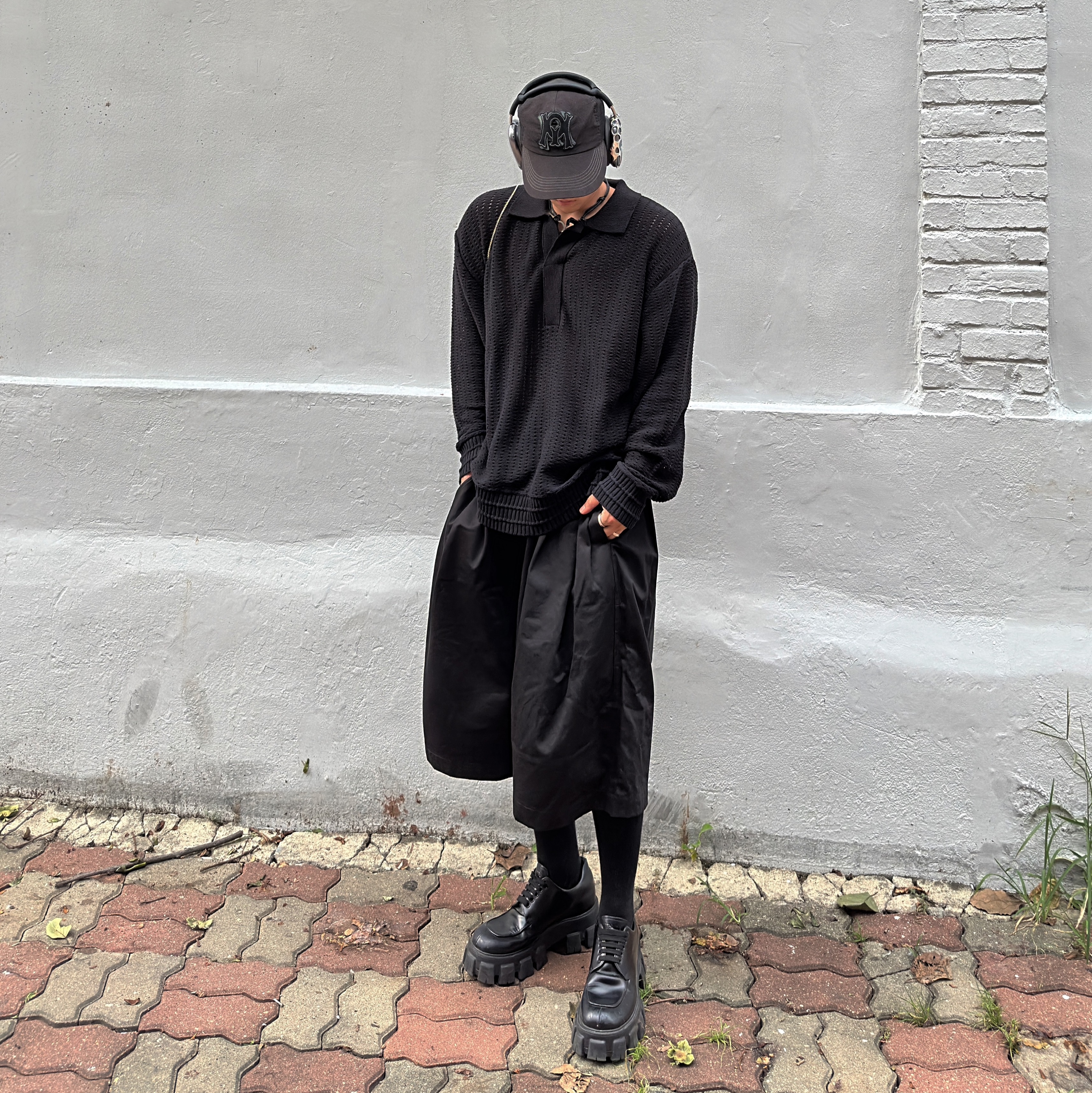 Test Artifact Era Max 001 Chrome, Our Legacy Ladon Leather Keychain Black 착용 스타일 - 5