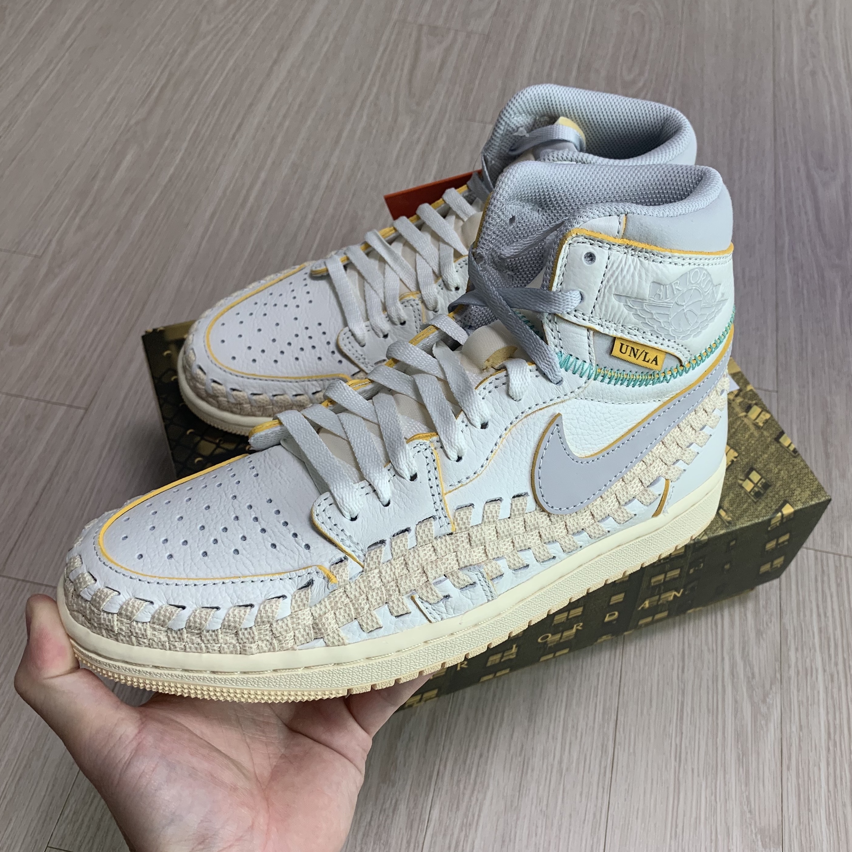 Jordan 1 x Bephies Beauty Supply x Union Retro High OG SP Summer '96 착용 스타일 - 3