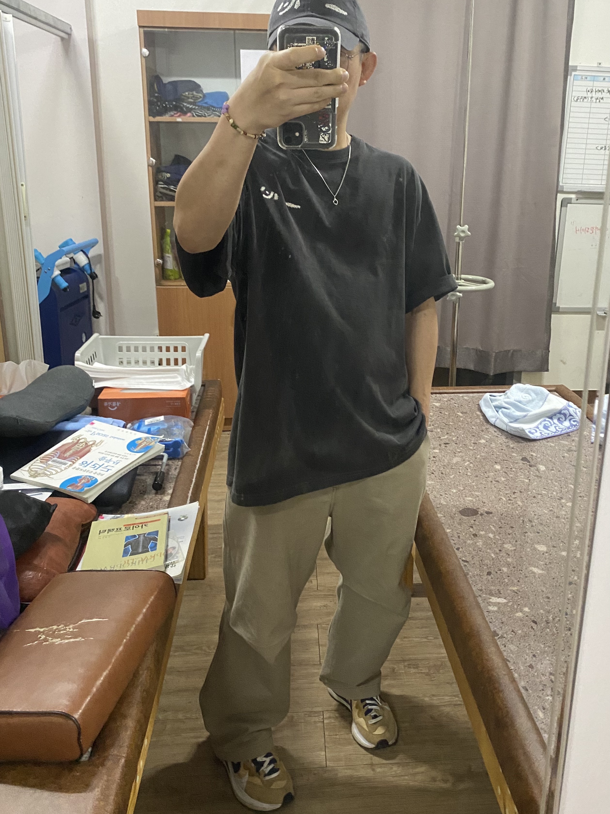 Nike x Sacai VaporWaffle Sesame and Blue Void 착용 스타일 - 1