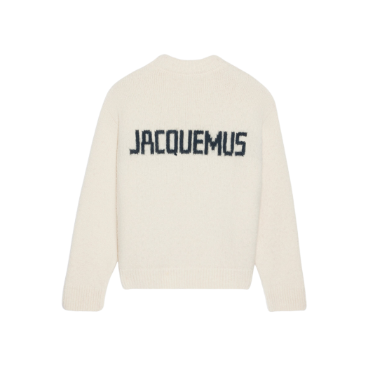 Jacquemus Le T-Shirt Desenho Manches Longues Daisy Logo Long