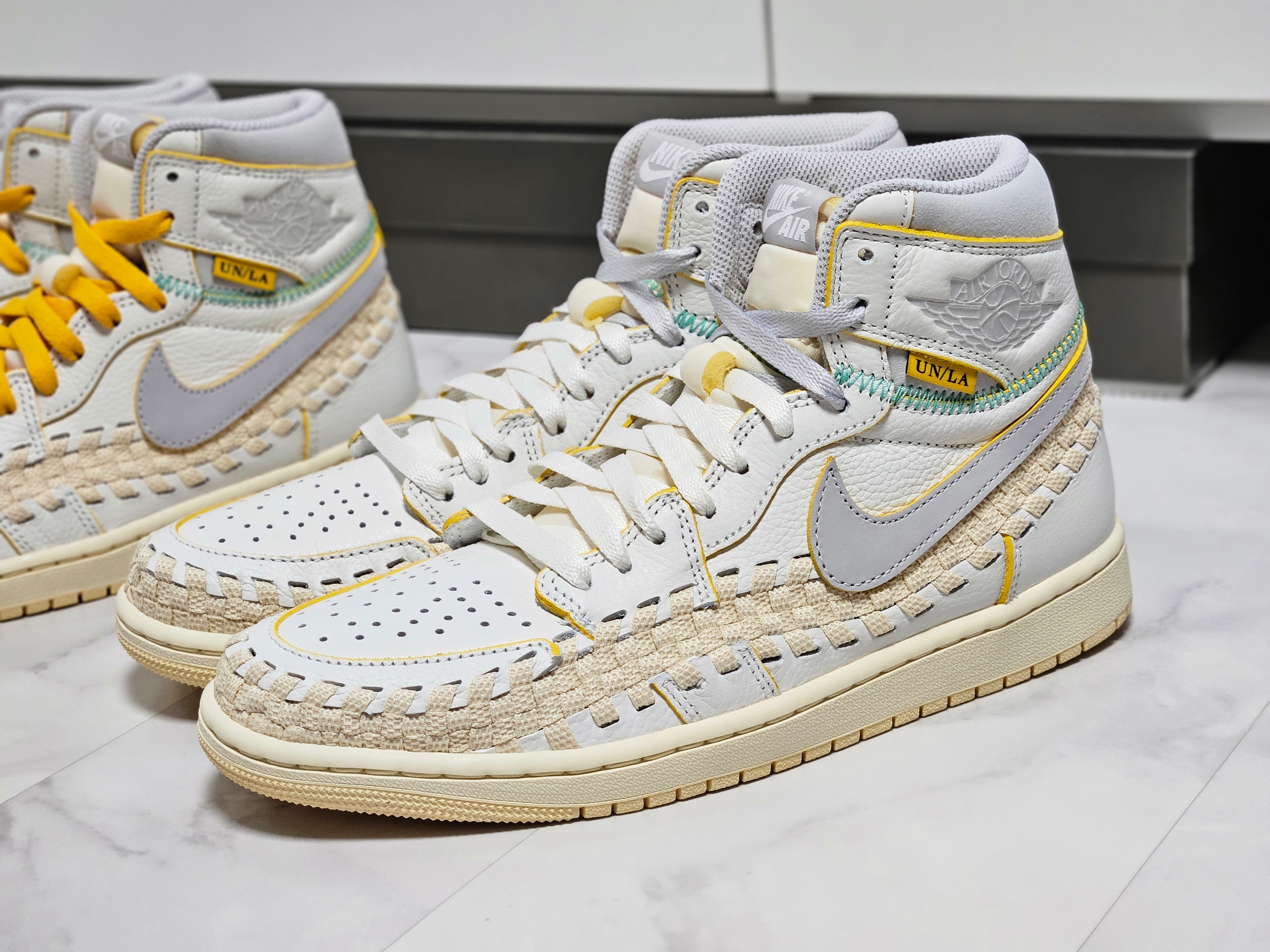 Jordan 1 x Bephies Beauty Supply x Union Retro High OG SP Summer '96 착용 스타일 - 5