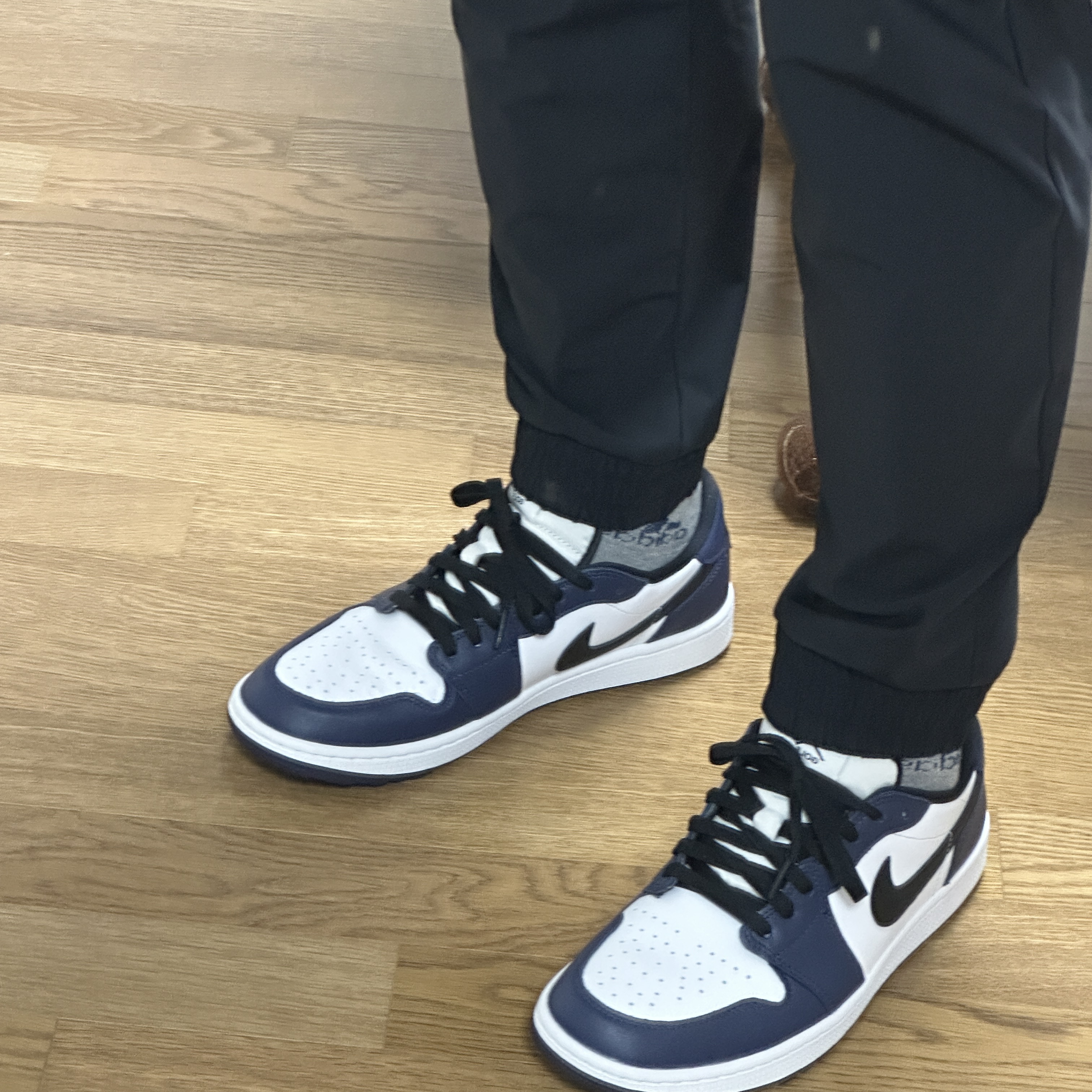 Jordan 1 Low Golf Midnight Navy 착용 스타일 - 3