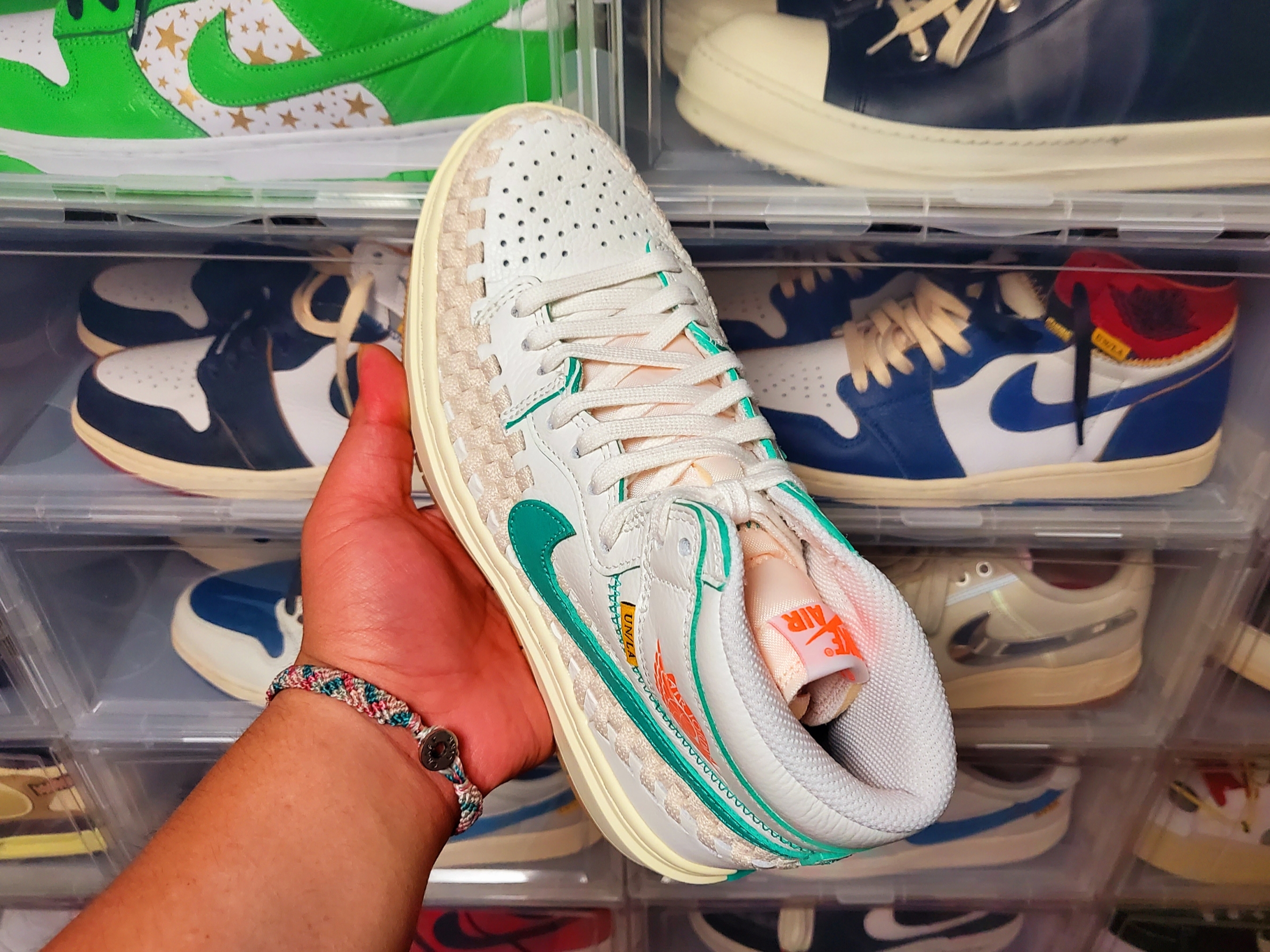 (W) Jordan 1 x Bephies Beauty Supply x Union Elevate High SP Summer  '96 착용 스타일 - 3
