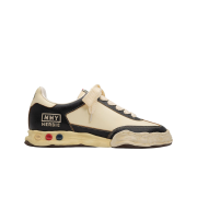 Maison Mihara Yasuhiro Herbie OG Sole VC Leather Low-top Sneakers Black White