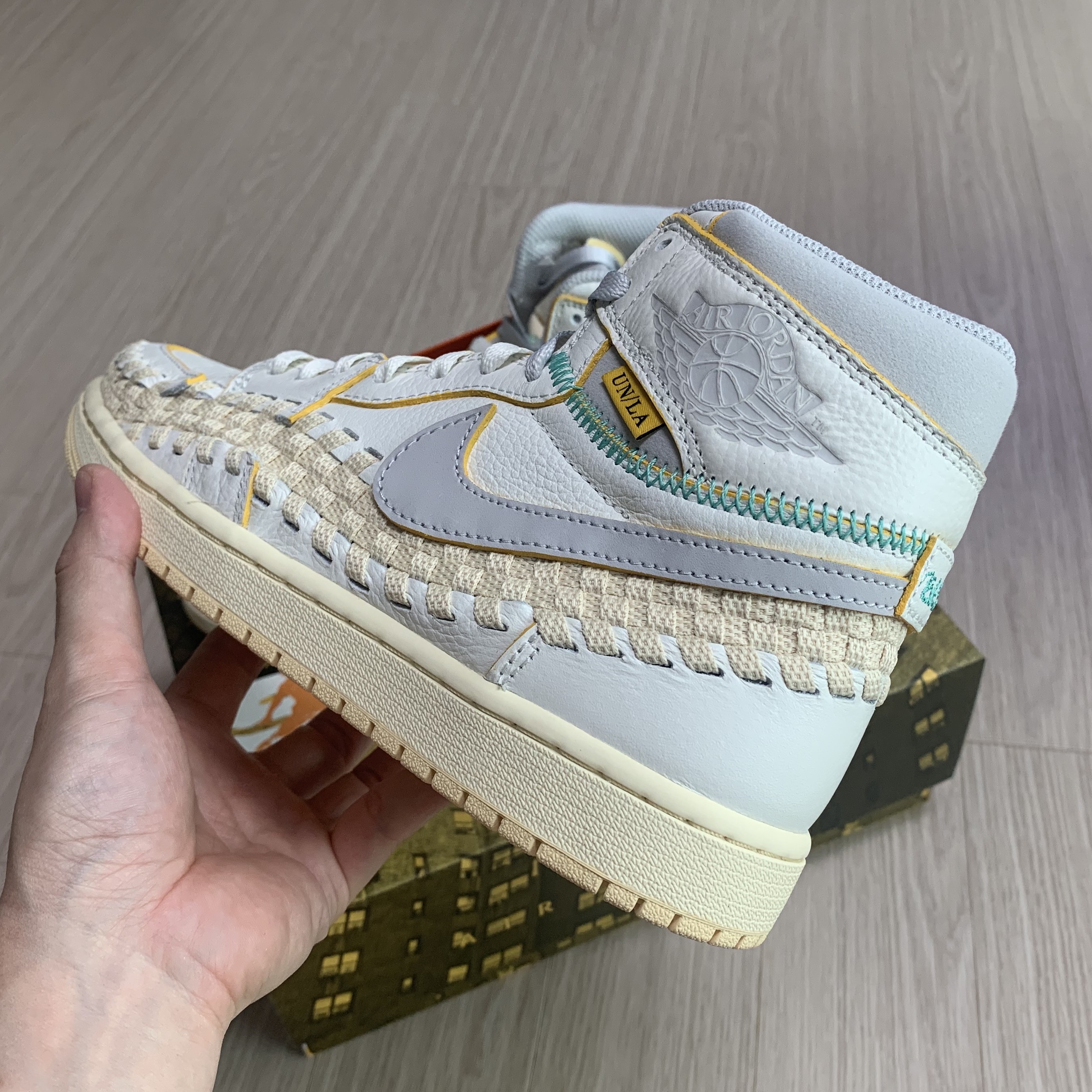 Jordan 1 x Bephies Beauty Supply x Union Retro High OG SP Summer '96 착용 스타일 - 4