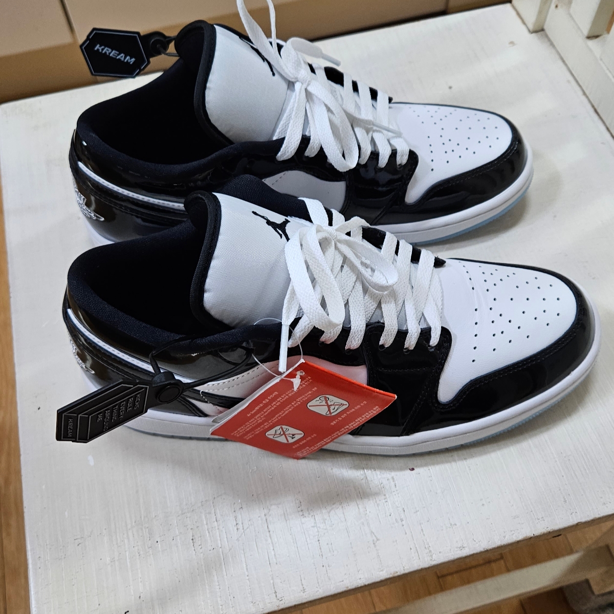 Jordan 1 Low SE Concord 착용 스타일 - 1