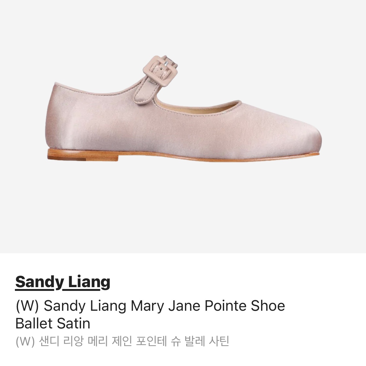 (W) Sandy Liang Corsage Hair Elastic Red, (W) Sandy Liang Mary Jane Pointe Shoe Black Satin 착용 스타일 - 5