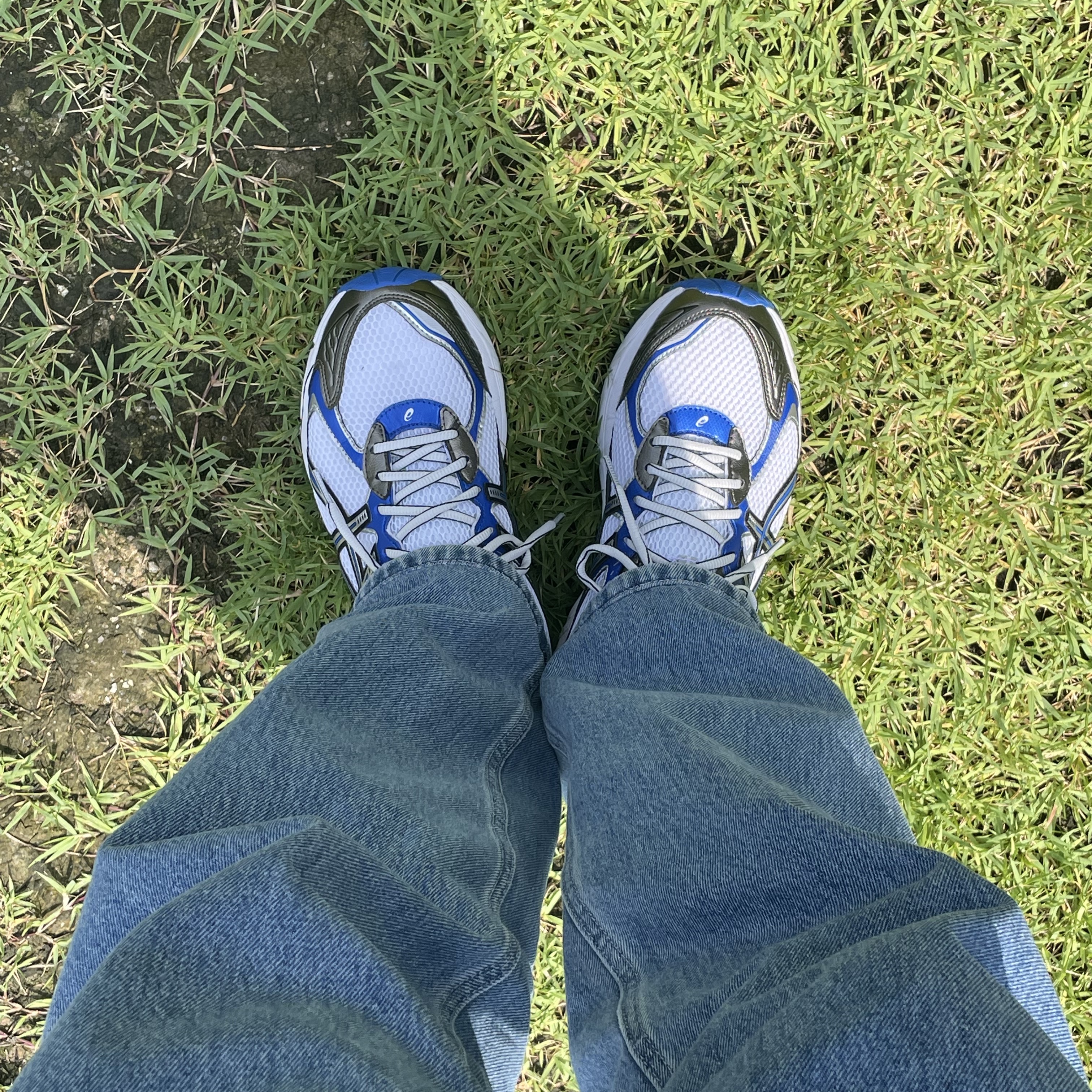 Asics GT-2160 White Illusion Blue 착용 스타일 - 2